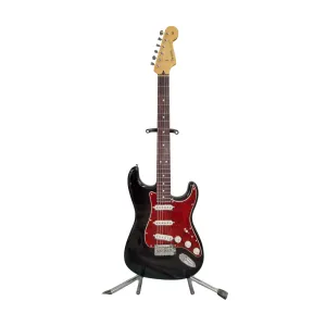 Fender FSR MIJ Hybrid II Stratocaster Electric Guitar, RW FB, Trans Black