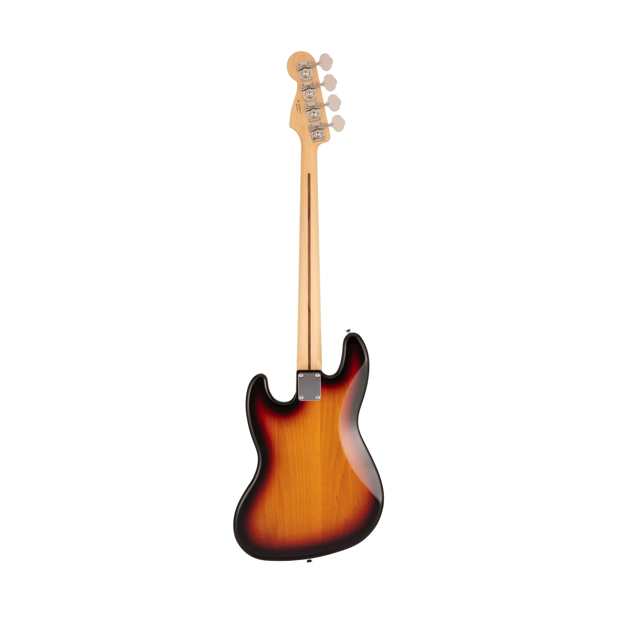 Fender Japan Hybrid II Jazz Bass Guitar, Maple FB, 3-Color Sunburst