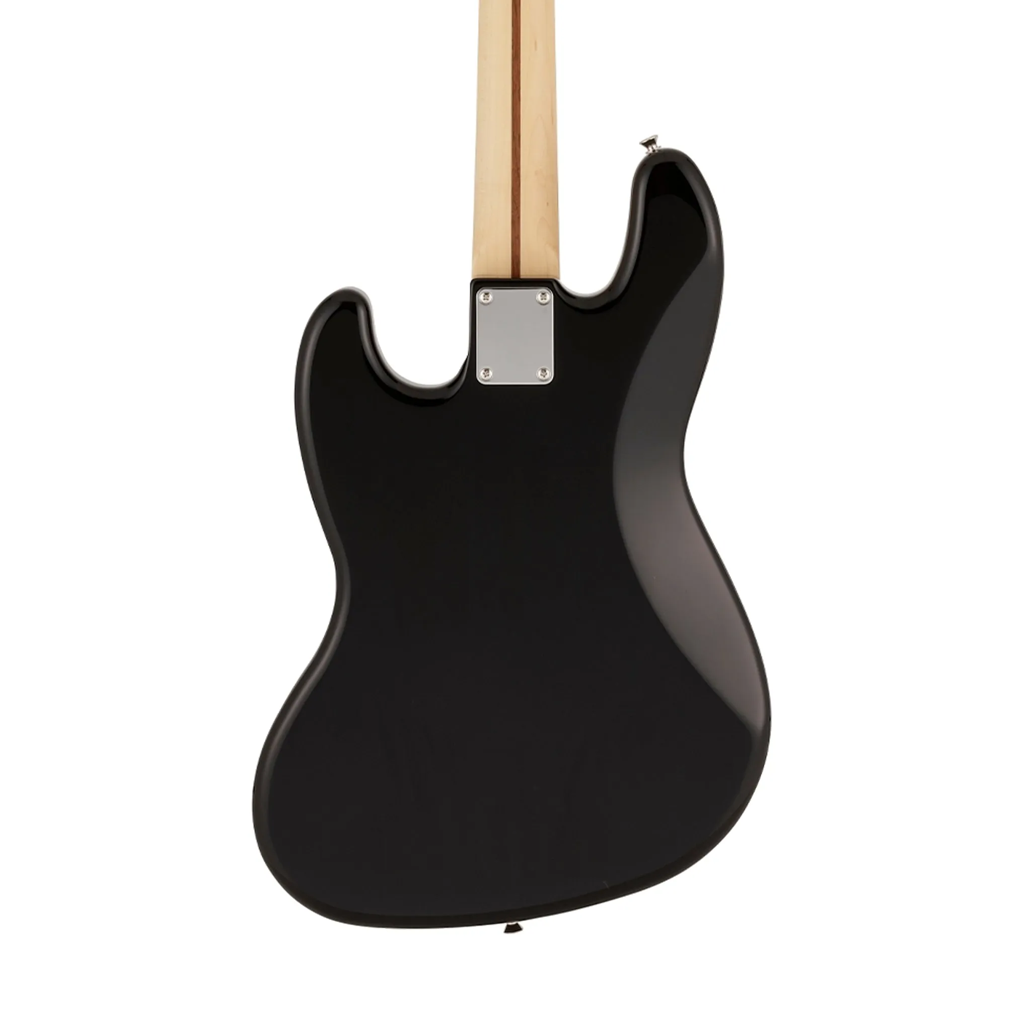 Fender Japan Hybrid II Jazz Bass Guitar, Maple FB, Black