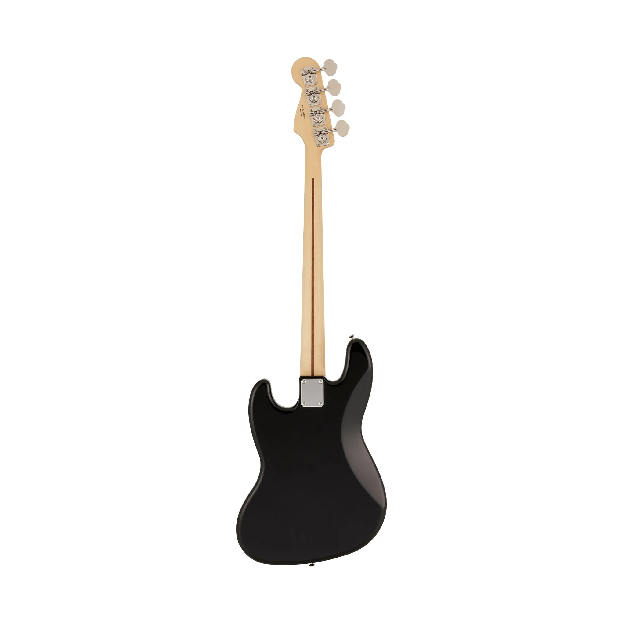 Fender Japan Hybrid II Jazz Bass Guitar, Maple FB, Black