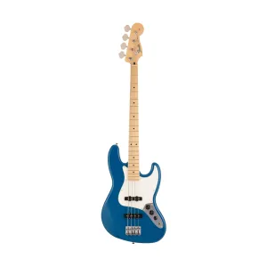 Fender Japan Hybrid II Jazz Bass Guitar, Maple FB, Forest Blue