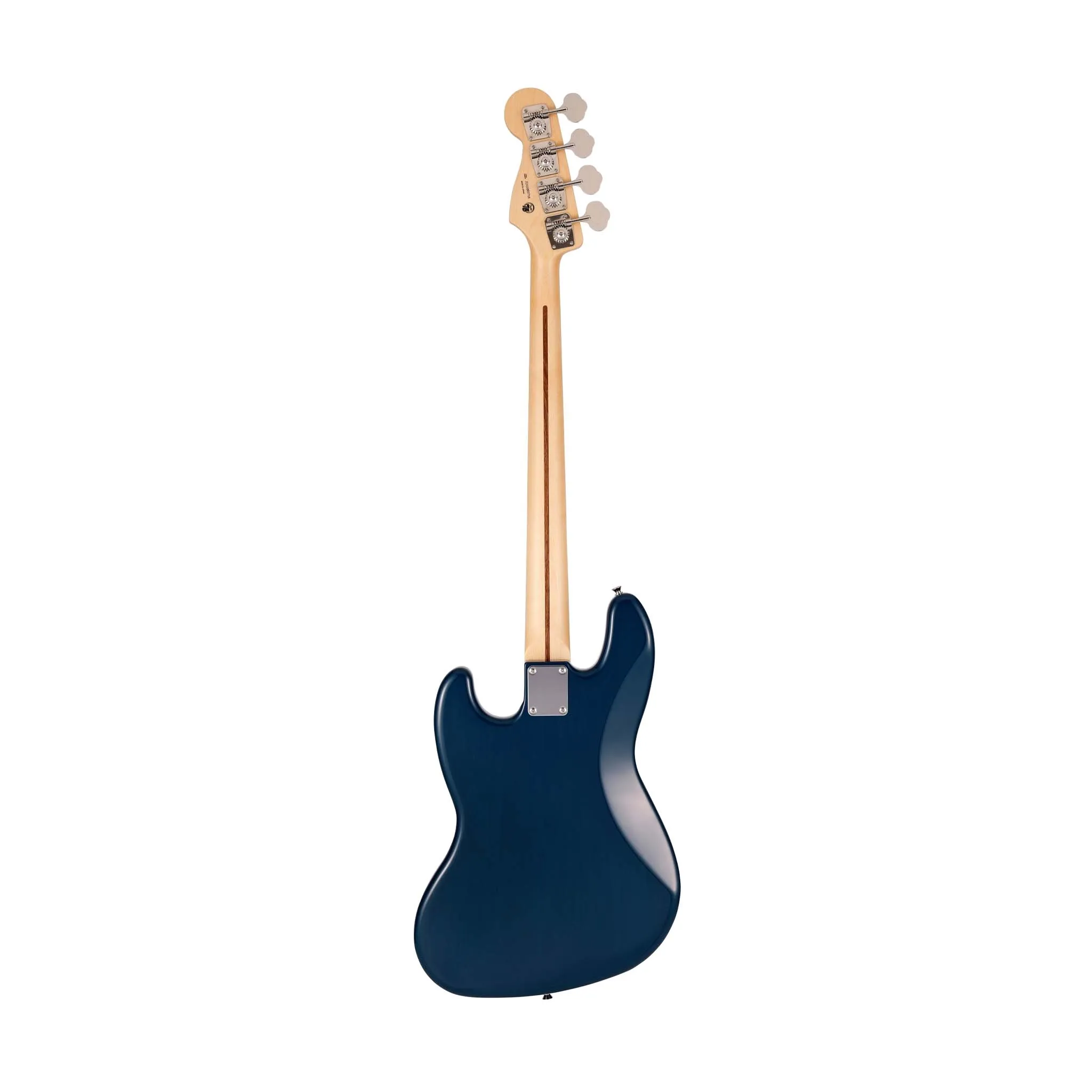 Fender Japan Hybrid II Jazz Bass Guitar, Maple FB, Indigo Transparent