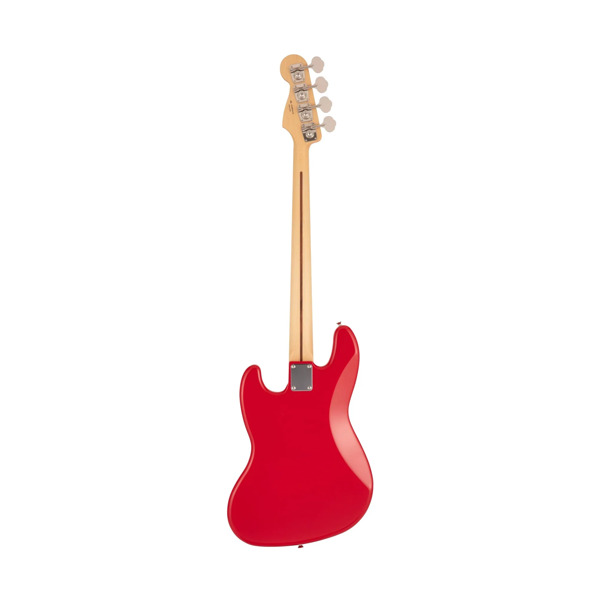 Fender Japan Hybrid II Jazz Bass Guitar, Maple FB, Modena Red