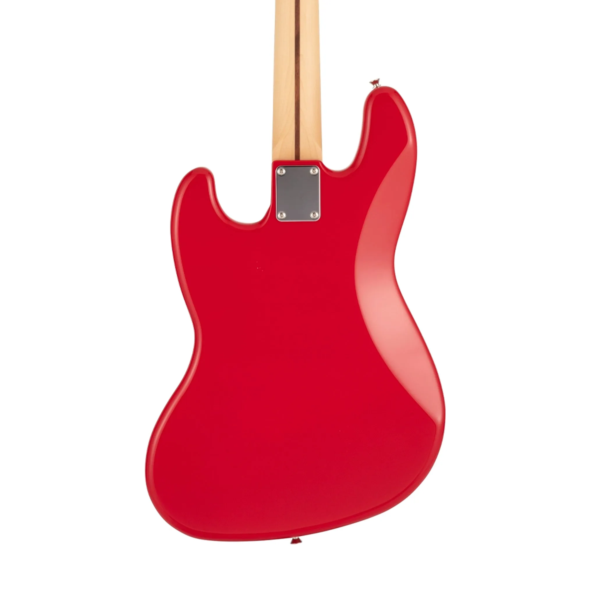 Fender Japan Hybrid II Jazz Bass Guitar, Maple FB, Modena Red