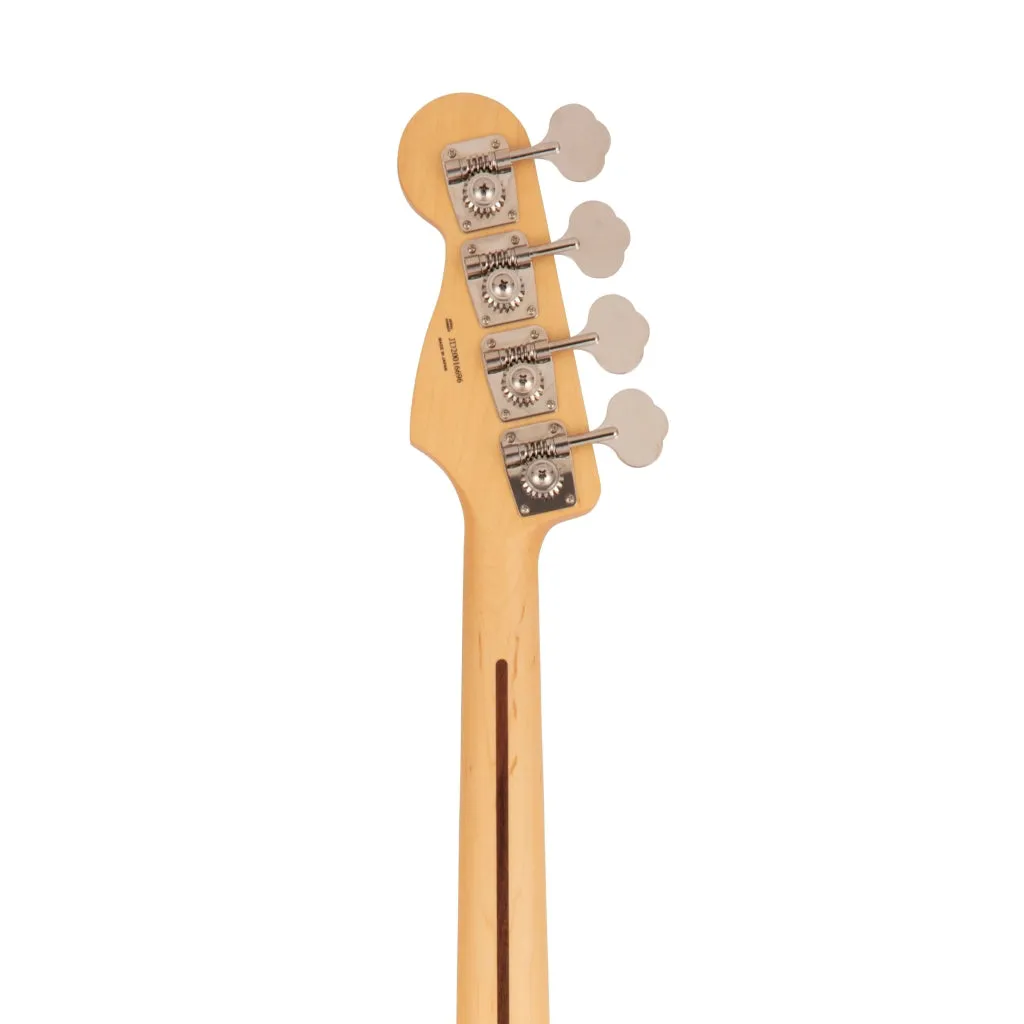 Fender Japan Hybrid II Jazz Bass Guitar, RW FB, Arctic White
