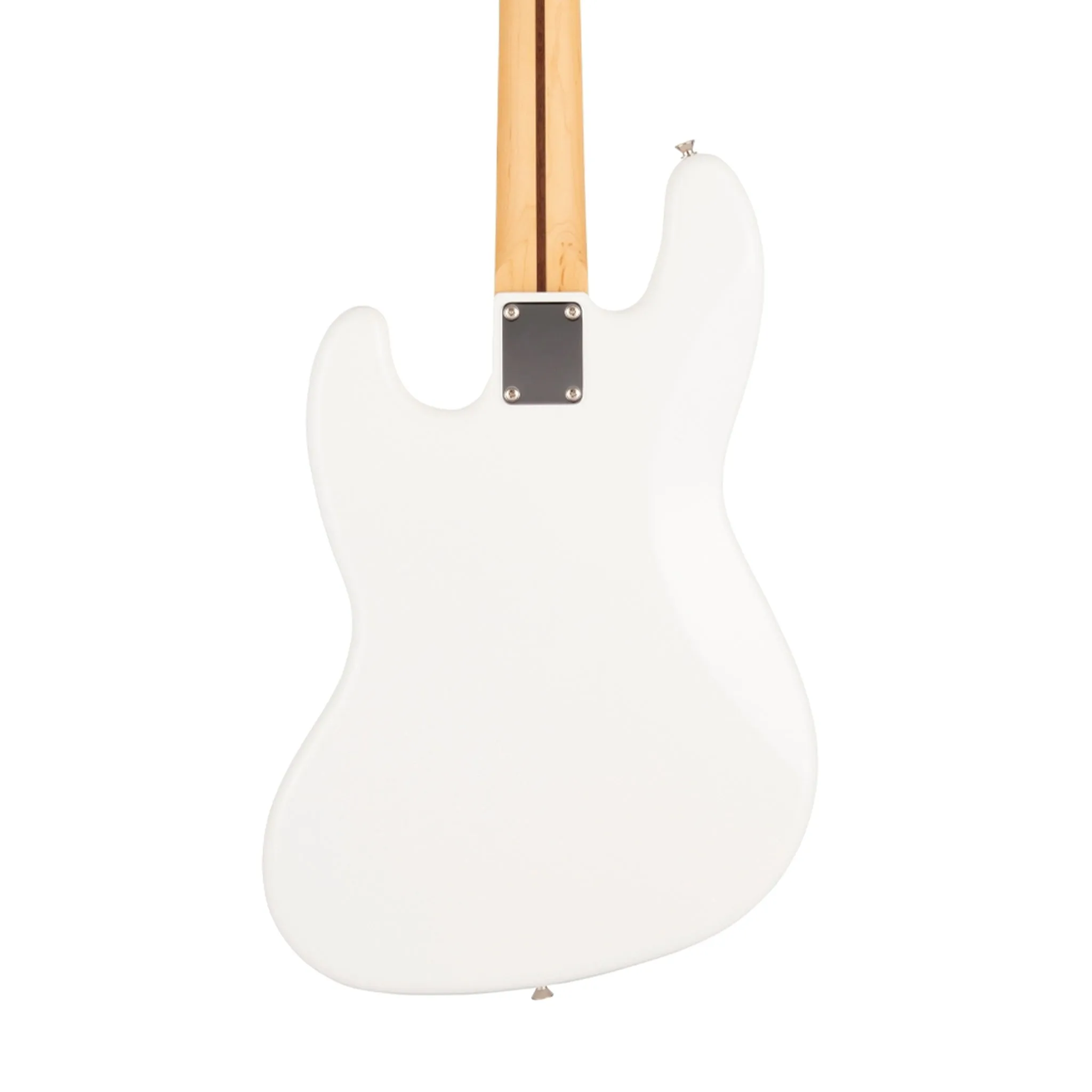 Fender Japan Hybrid II Jazz Bass Guitar, RW FB, Arctic White