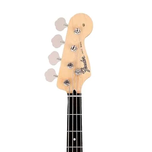 Fender Japan Hybrid II Jazz Bass Guitar, RW FB, Azure Metallic