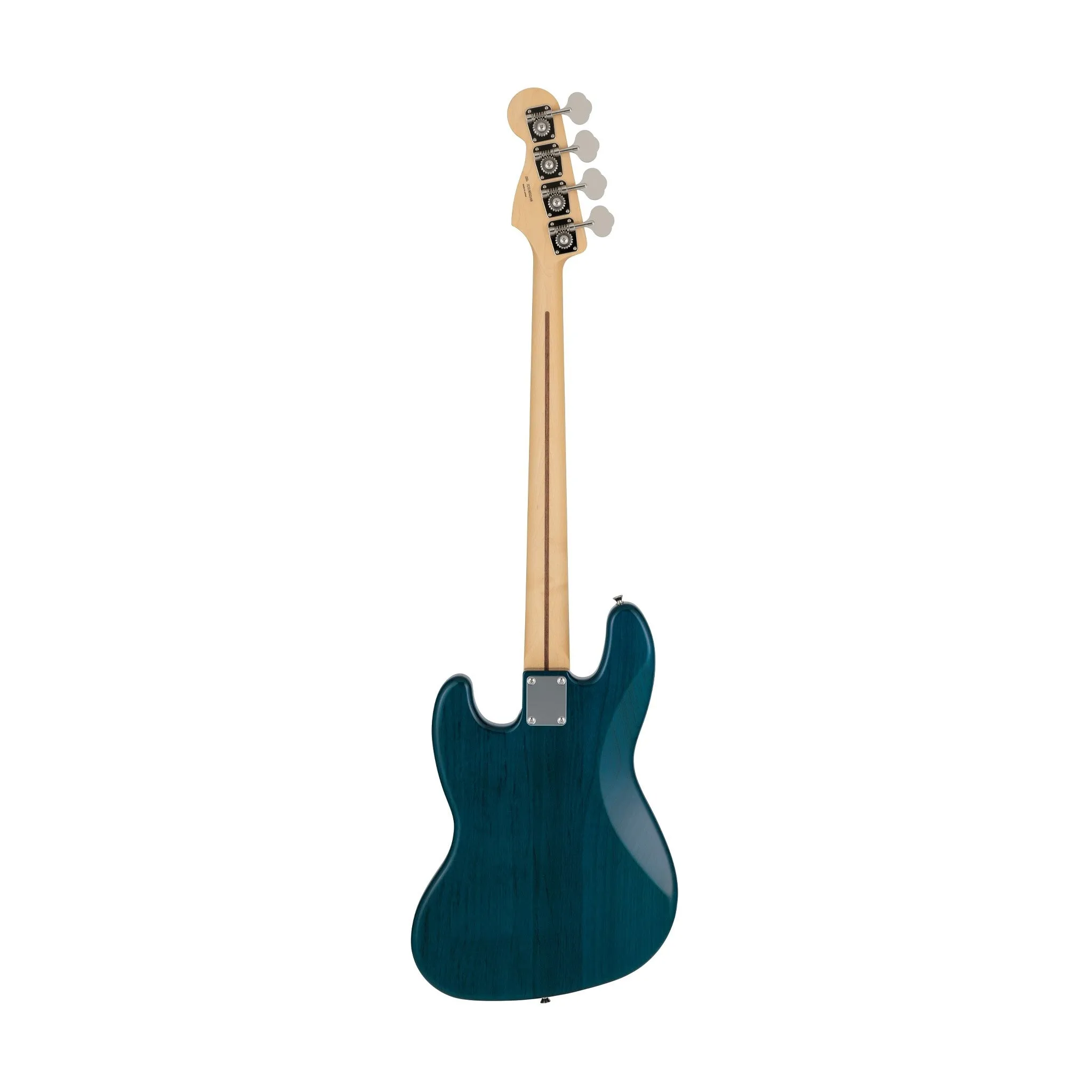 Fender Japan Hybrid II Jazz Bass Guitar w/Quilt Maple Top, RW FB, Aquamarine