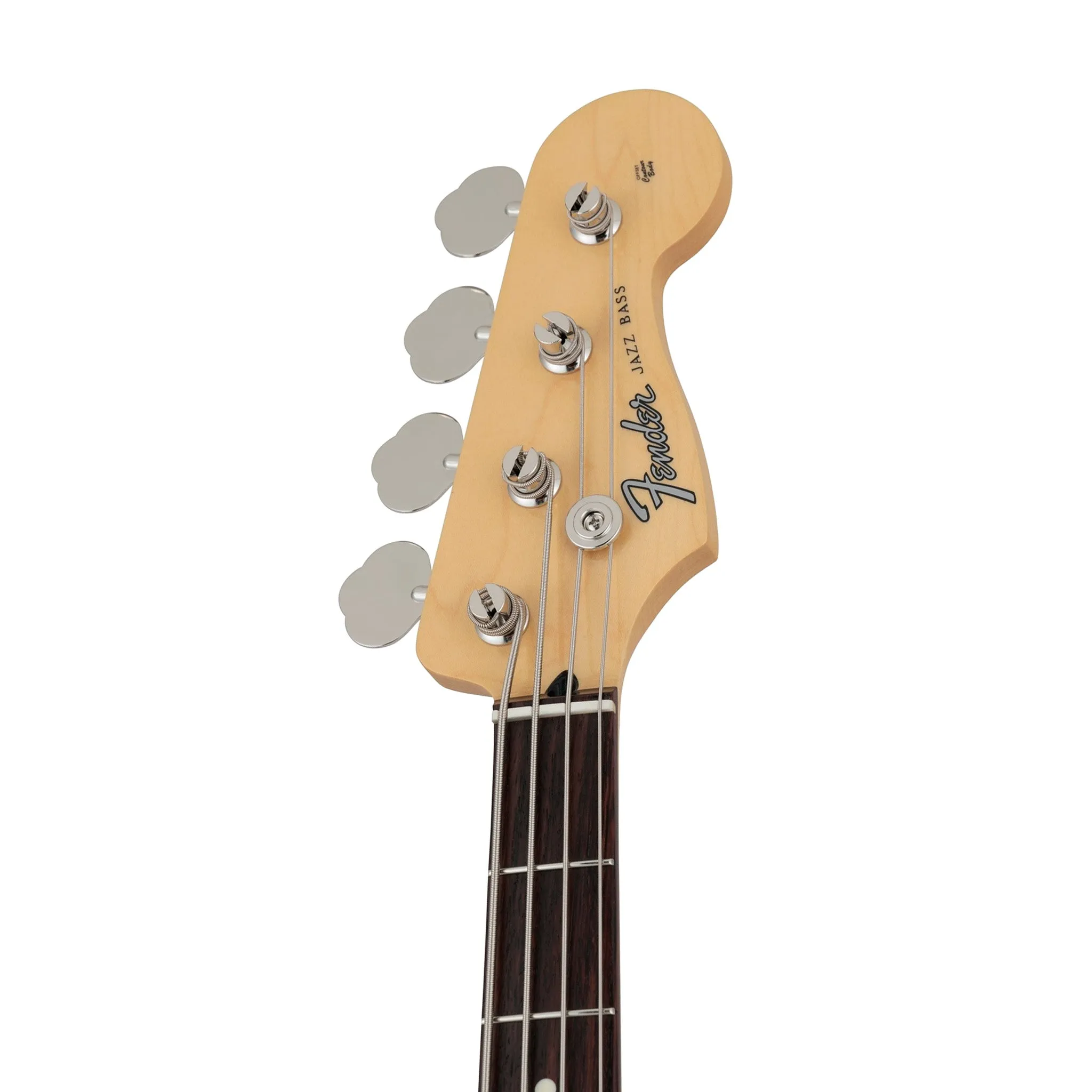 Fender Japan Hybrid II Jazz Bass Guitar w/Quilt Maple Top, RW FB, Aquamarine