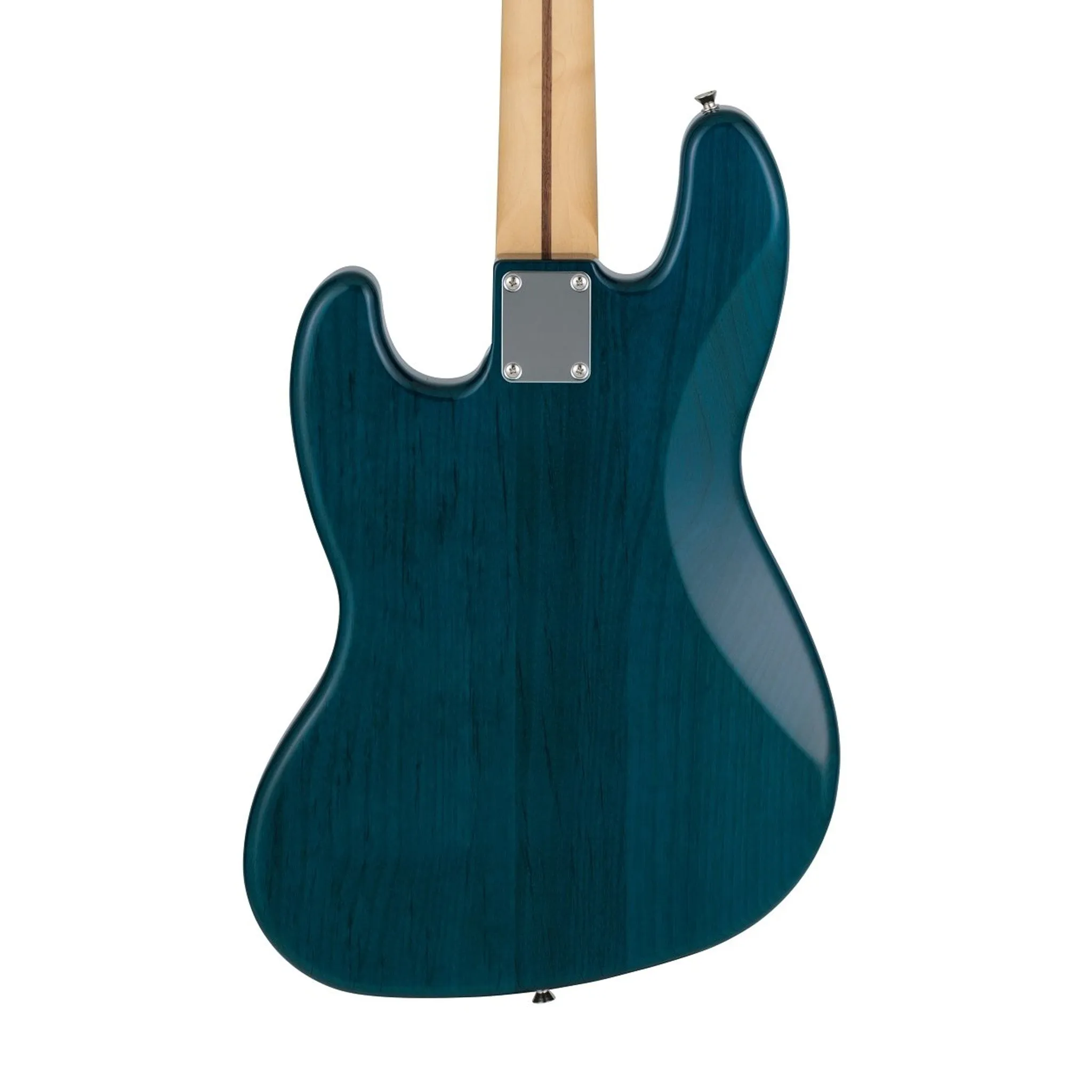 Fender Japan Hybrid II Jazz Bass Guitar w/Quilt Maple Top, RW FB, Aquamarine