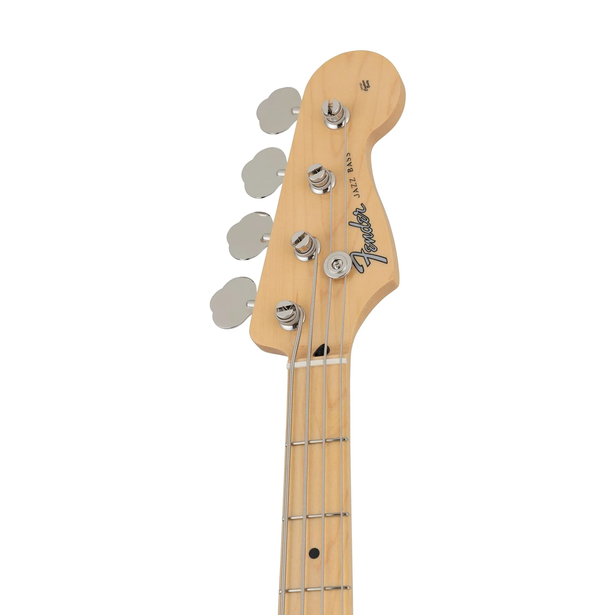 Fender Japan Hybrid II Jazz Bass PJ Guitar, Maple FB, Vintage Natural
