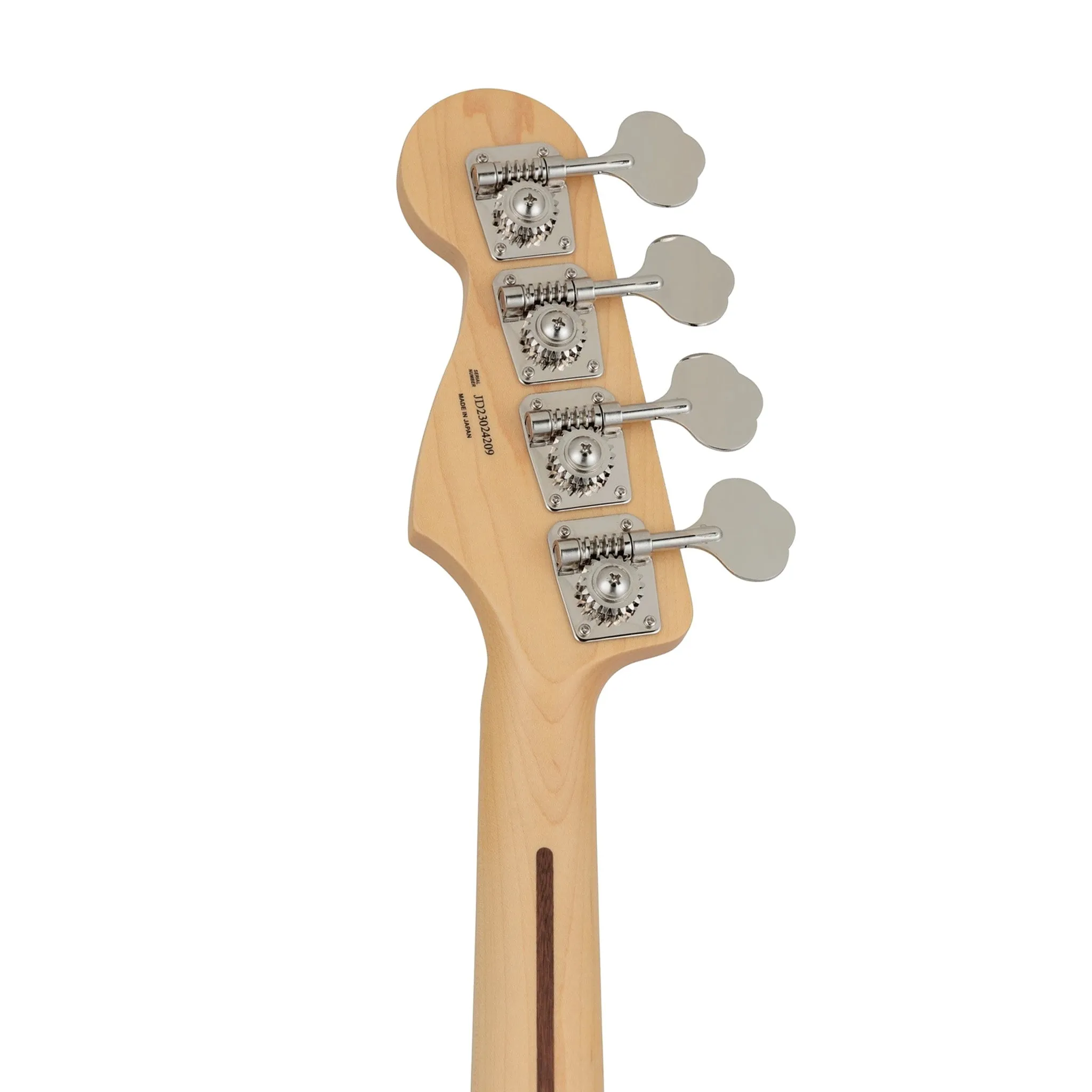 Fender Japan Hybrid II Jazz Bass PJ Guitar, Maple FB, Vintage Natural