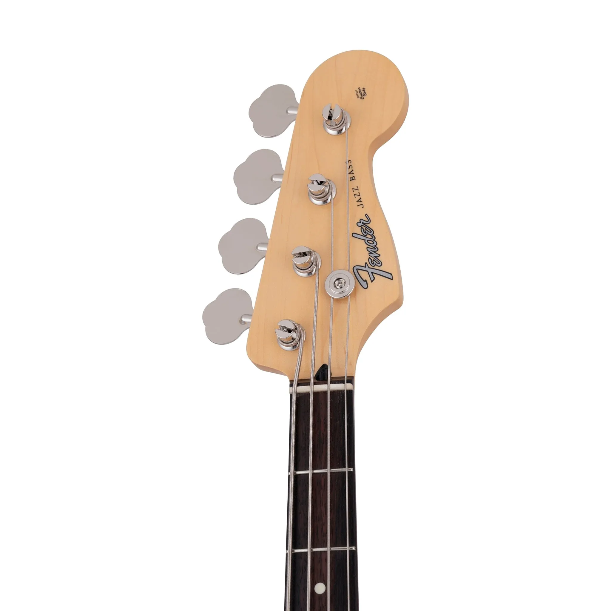 Fender Japan Hybrid II Jazz Bass PJ Guitar, RW FB, Black