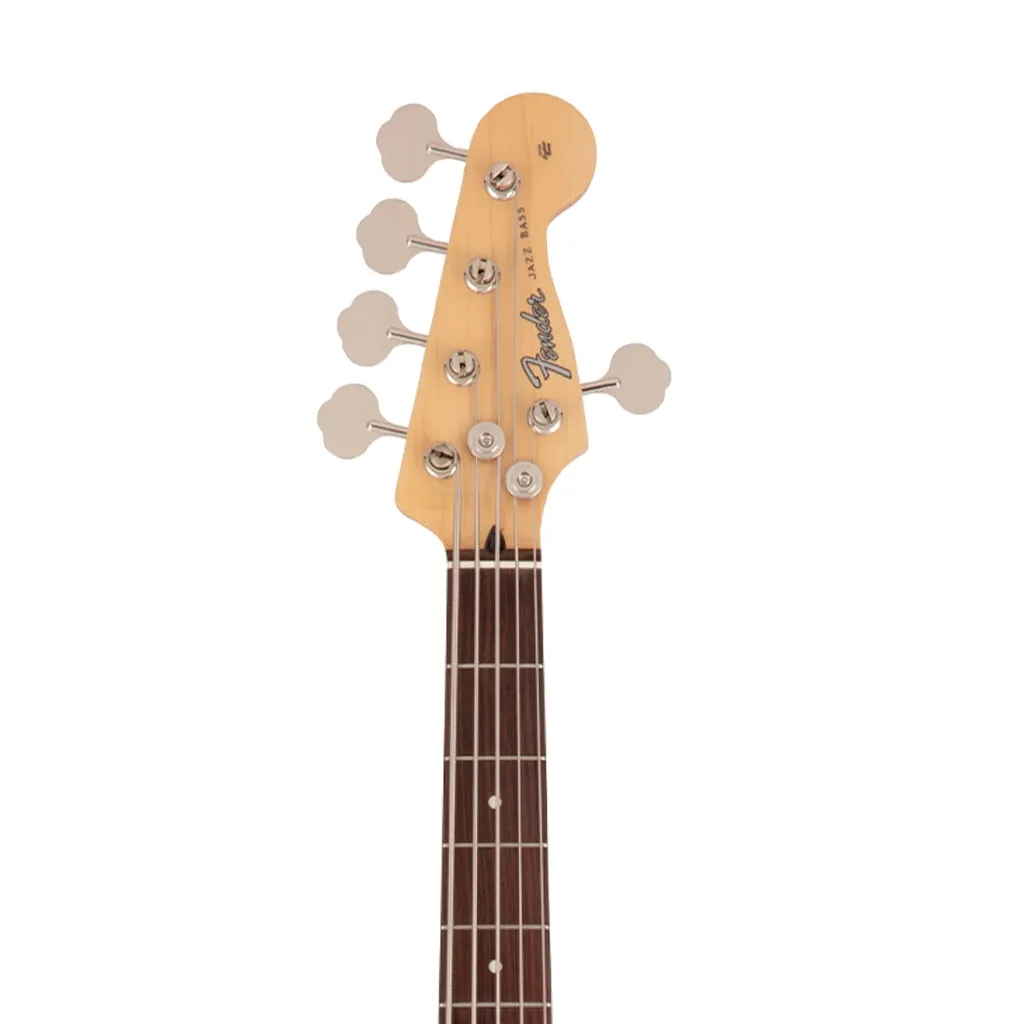 Fender Japan Hybrid II Jazz Bass V Guitar, RW FB, 3-Color Sunburst
