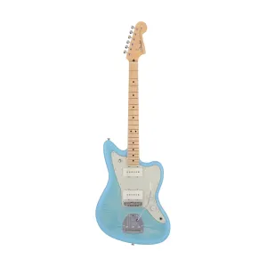 Fender Japan Hybrid II Jazzmaster Electric Guitar, Maple FB, Celeste Blue