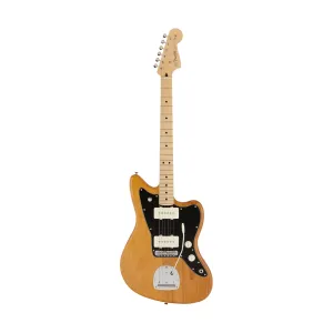 Fender Japan Hybrid II Jazzmaster Electric Guitar, Maple FB, Vintage Natural