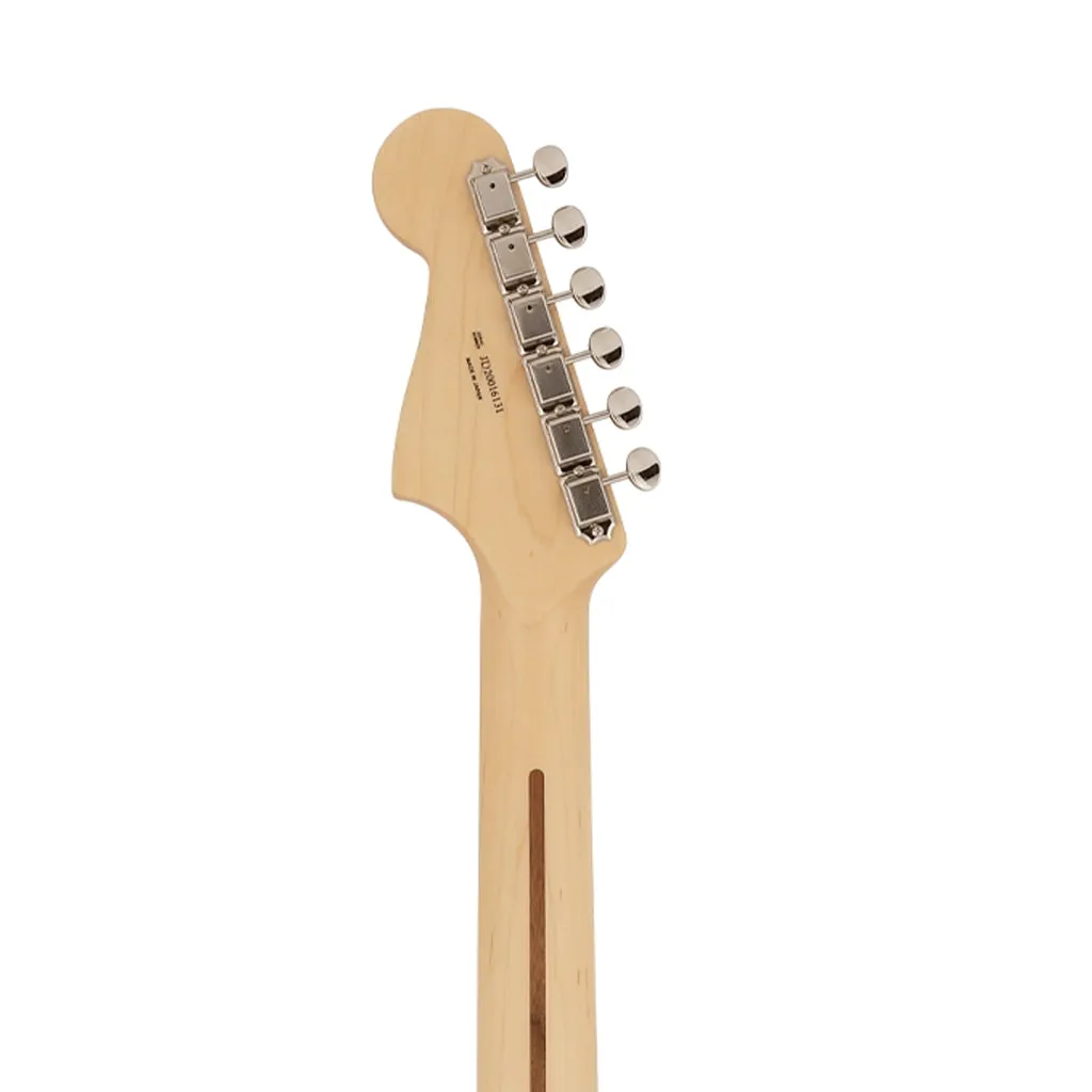 Fender Japan Hybrid II Jazzmaster Electric Guitar, Maple FB, Vintage Natural