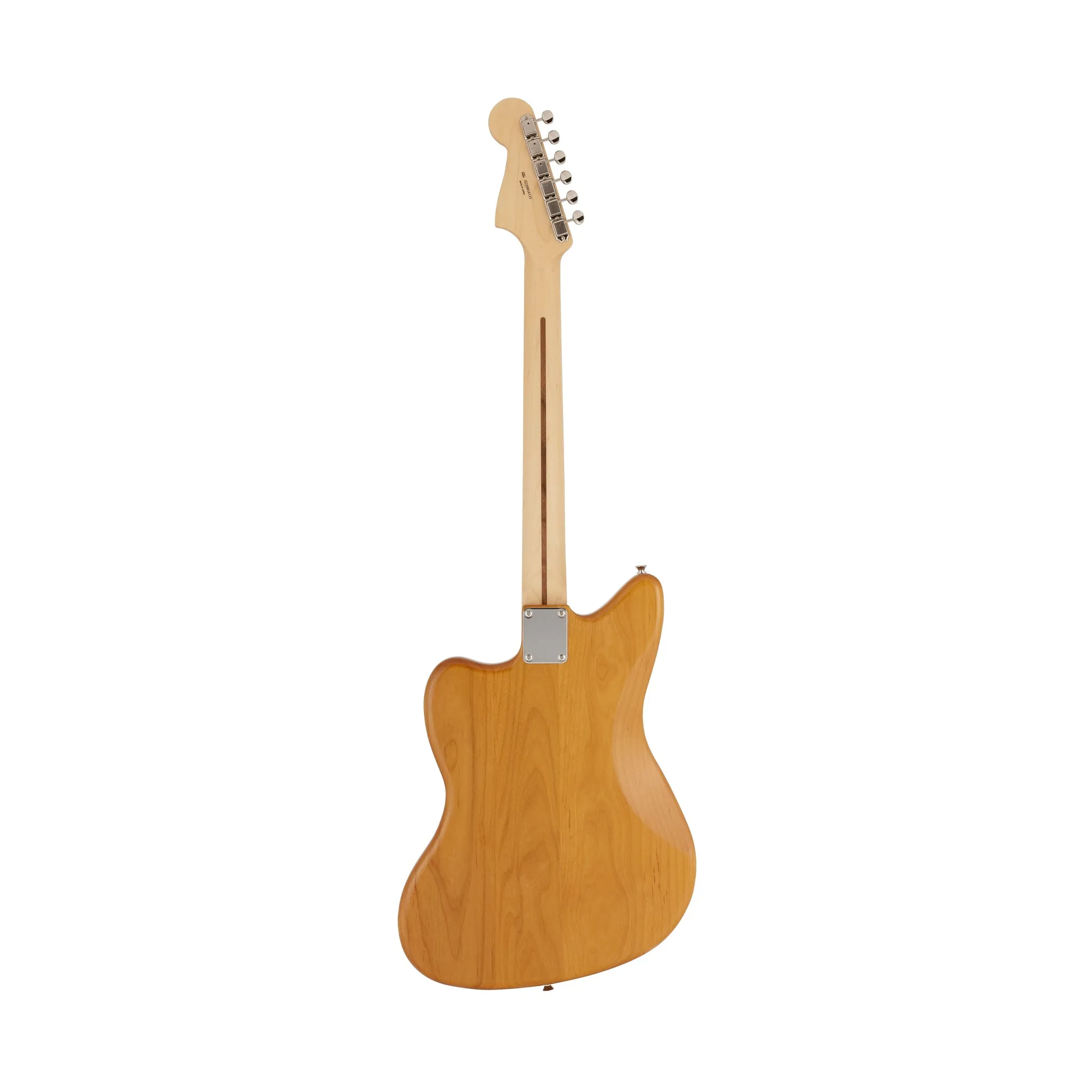 Fender Japan Hybrid II Jazzmaster Electric Guitar, Maple FB, Vintage Natural