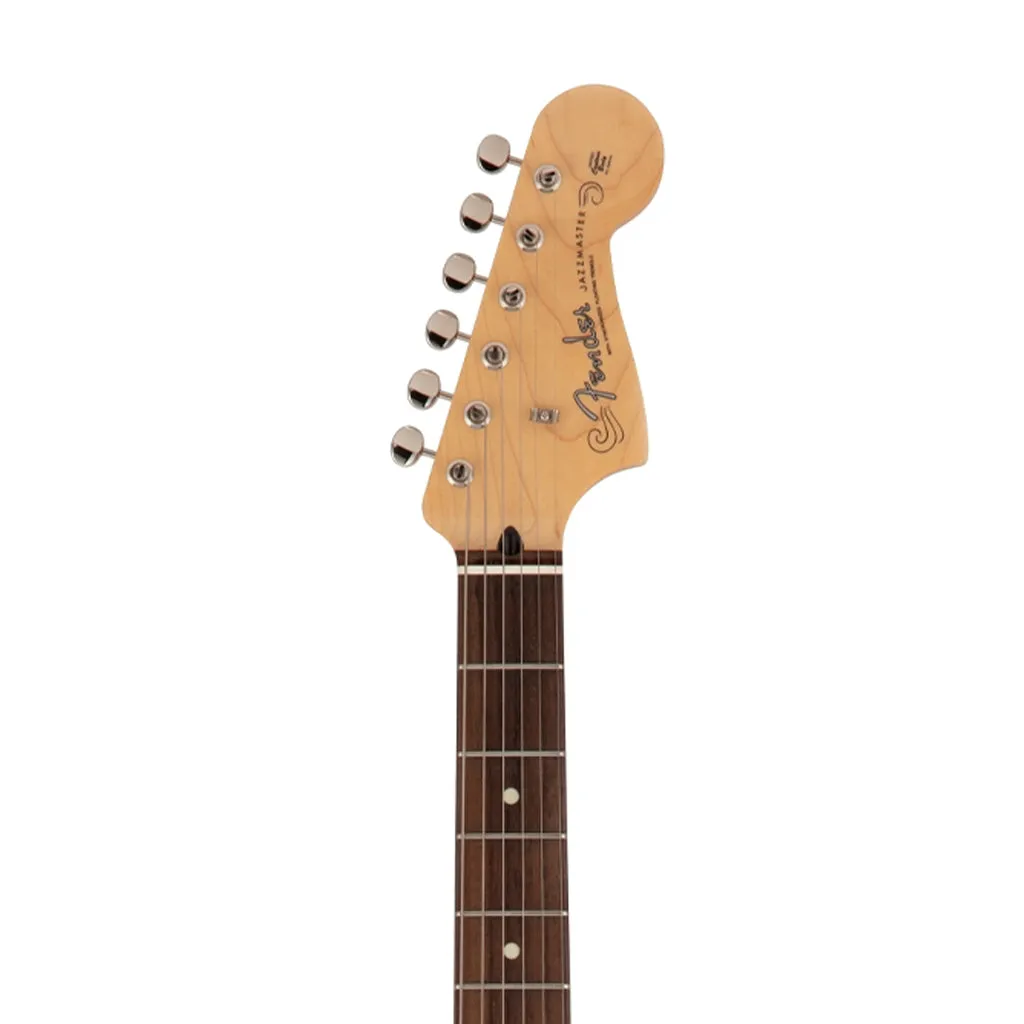 Fender Japan Hybrid II Jazzmaster Electric Guitar, RW FB, Arctic White