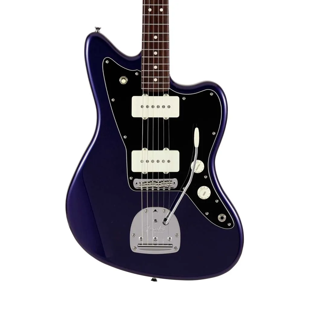 Fender Japan Hybrid II Jazzmaster Electric Guitar, RW FB, Azure Metallic