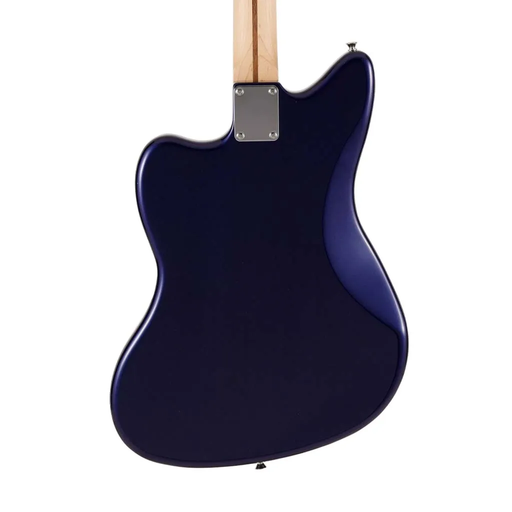 Fender Japan Hybrid II Jazzmaster Electric Guitar, RW FB, Azure Metallic