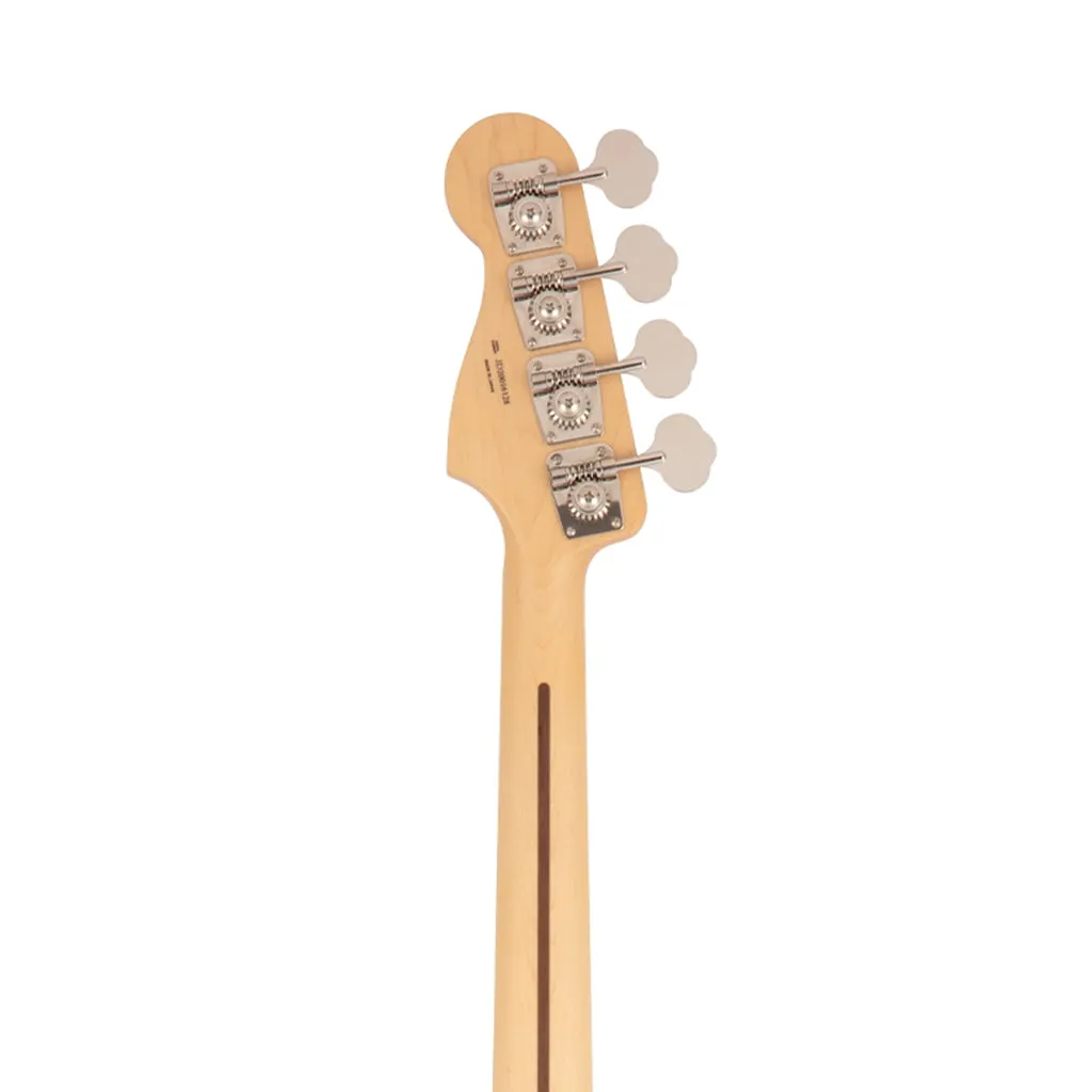 Fender Japan Hybrid II Precision Bass Guitar, Maple FB, Black