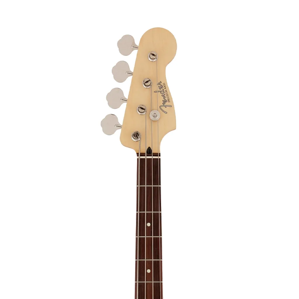 Fender Japan Hybrid II Precision Bass Guitar, RW FB, 3-Tone Sunburst