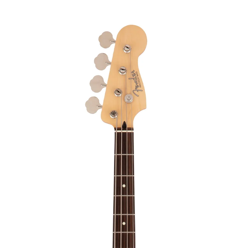 Fender Japan Hybrid II Precision Bass Guitar, RW FB, Forest Blue