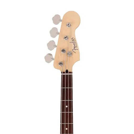 Fender Japan Hybrid II Precision Bass Guitar, RW FB, Mystic 3-Tone Sunburst