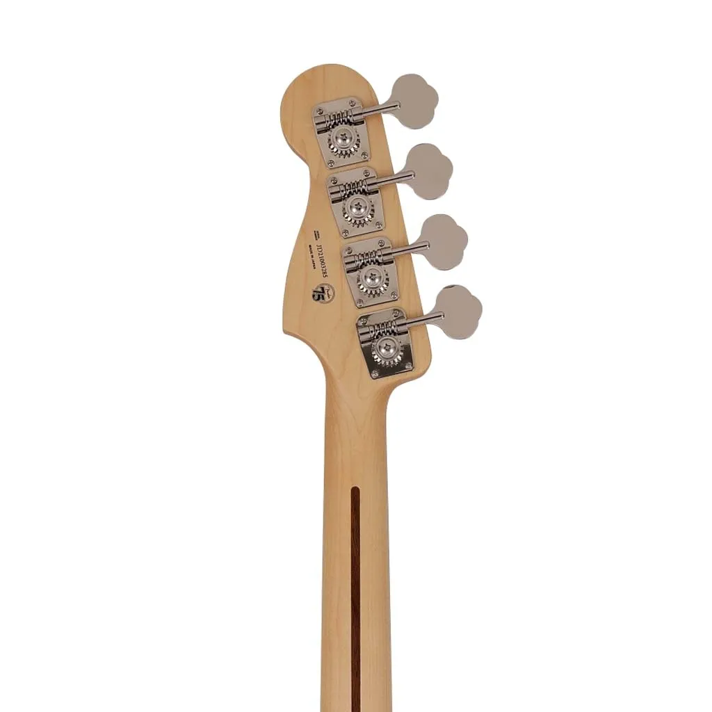Fender Japan Hybrid II Precision Bass Guitar, RW FB, Vintage White