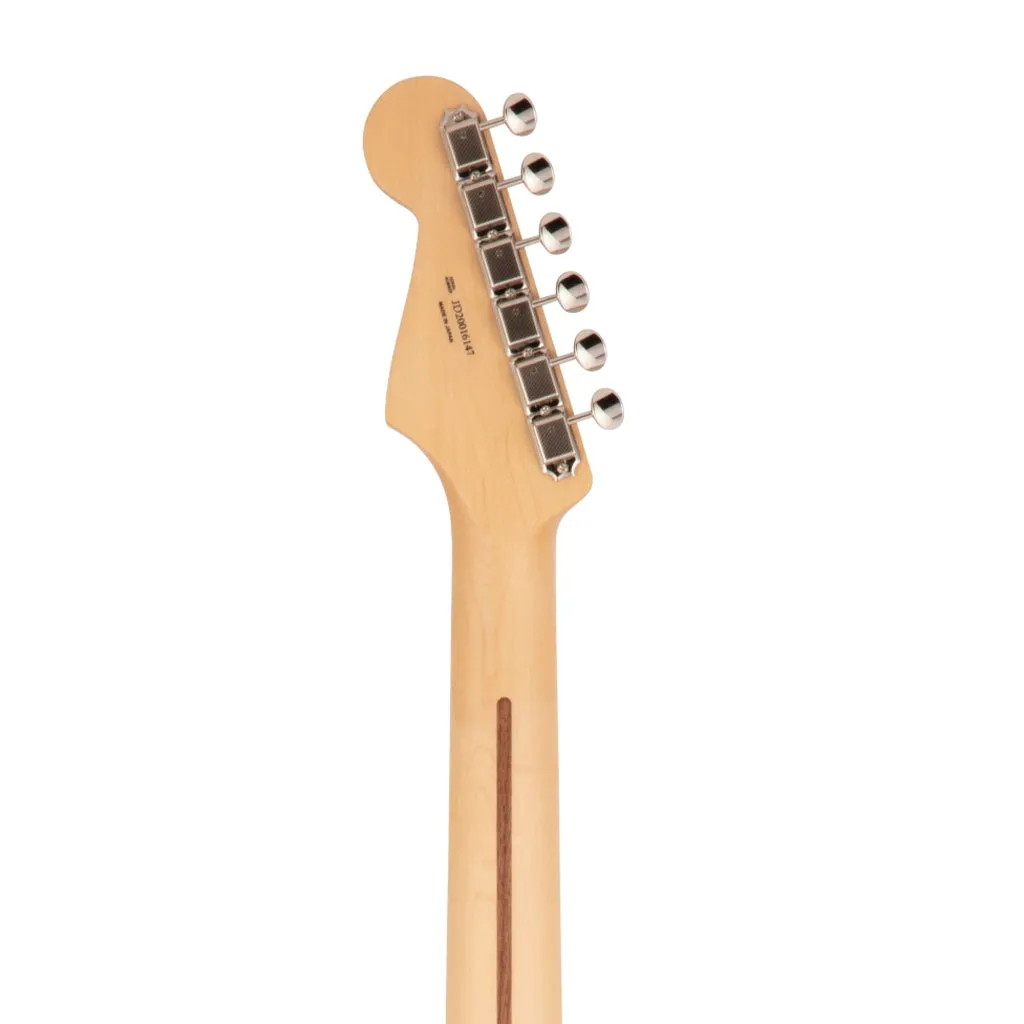 Fender Japan Hybrid II Stratocaster Electric Guitar, Maple FB, Arctic White
