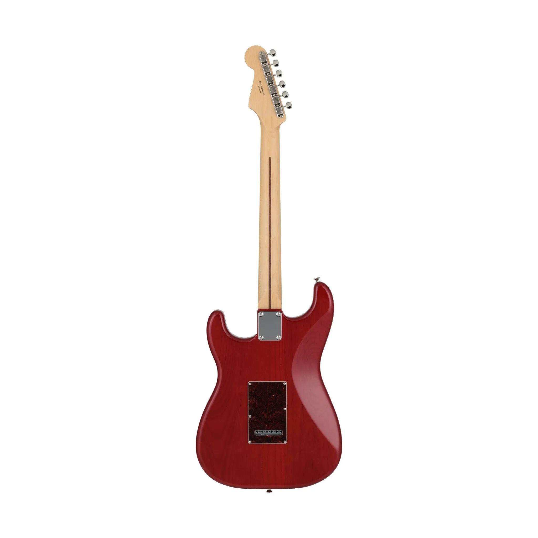 Fender Japan Hybrid II Stratocaster Electric Guitar, Maple FB, Flame Sunset Orange Transparent