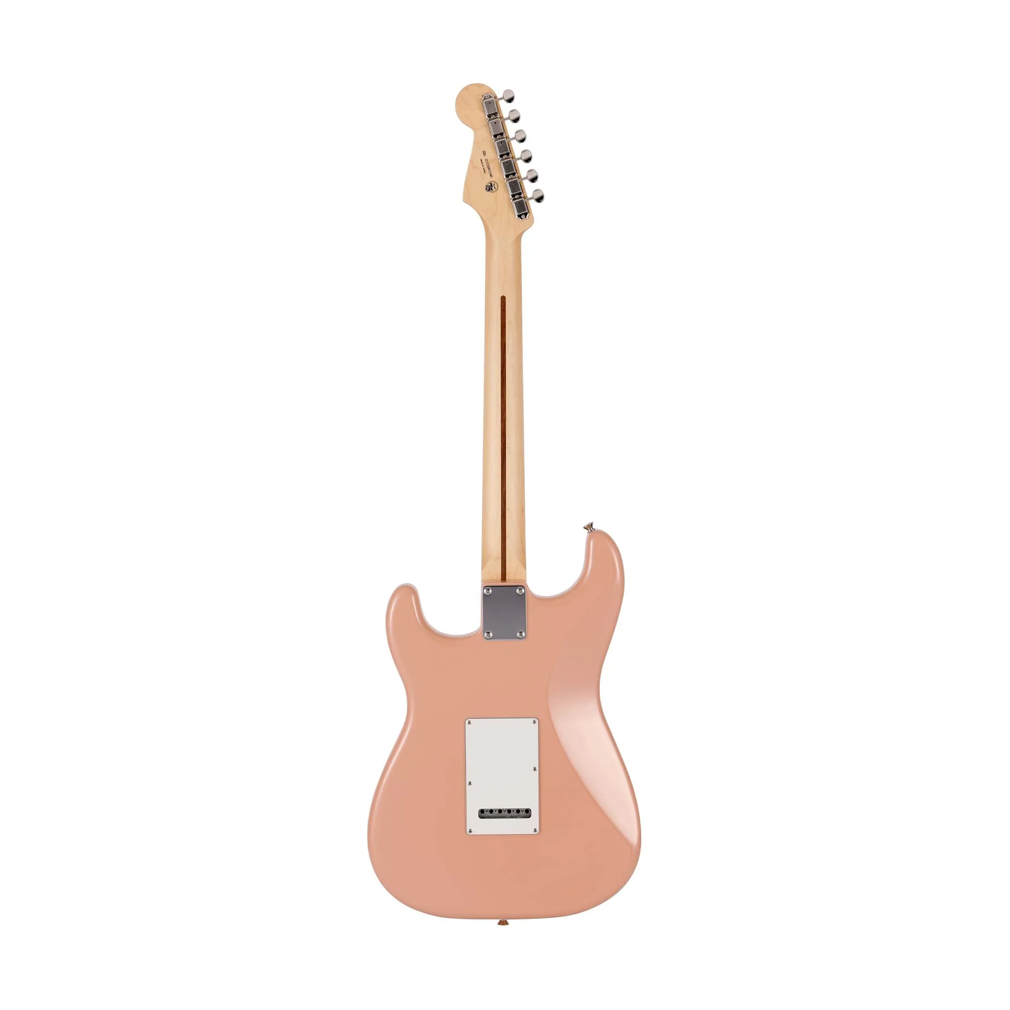 Fender Japan Hybrid II Stratocaster Electric Guitar, Maple FB, Flamingo Pink