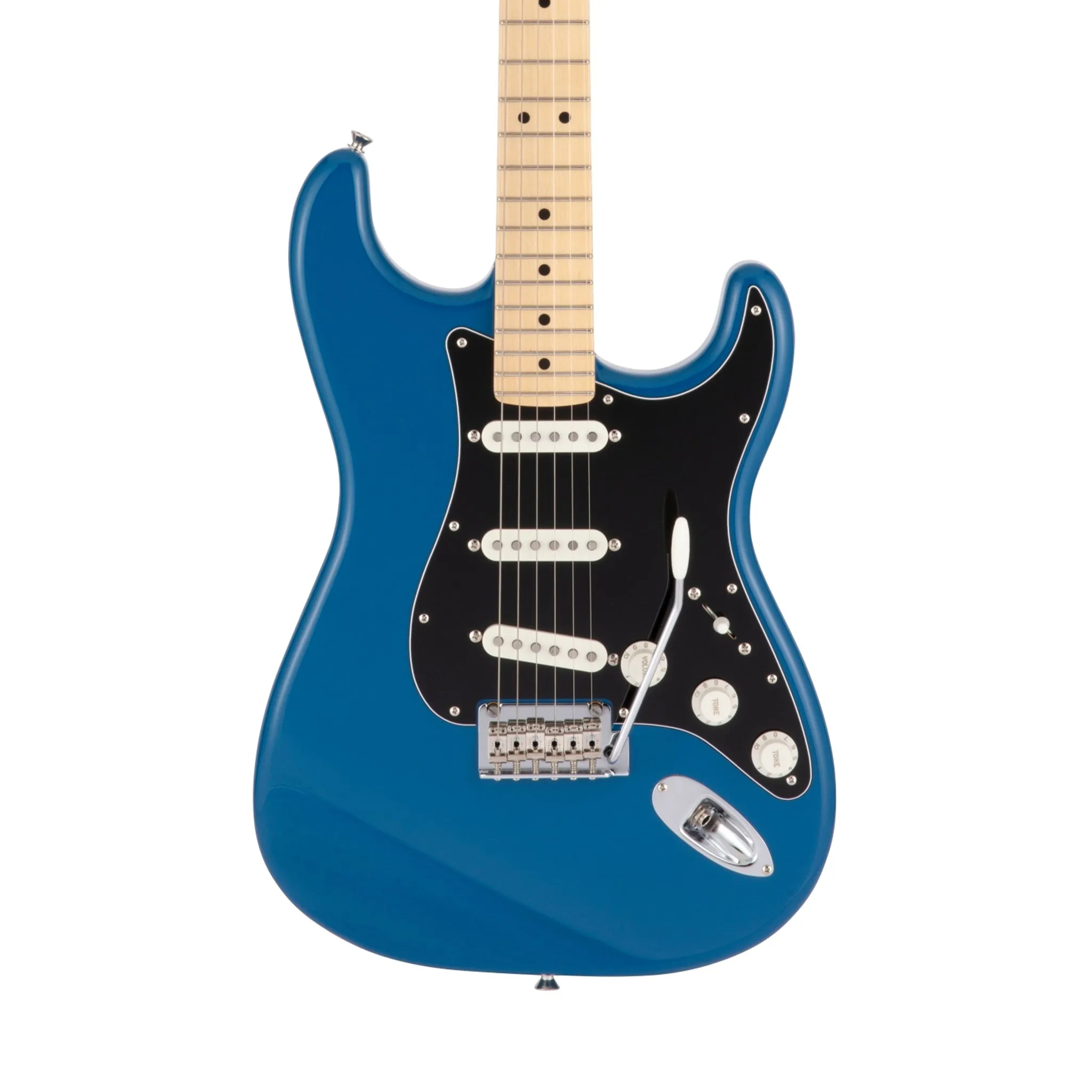 Fender Japan Hybrid II Stratocaster Electric Guitar, Maple FB, Forest Blue