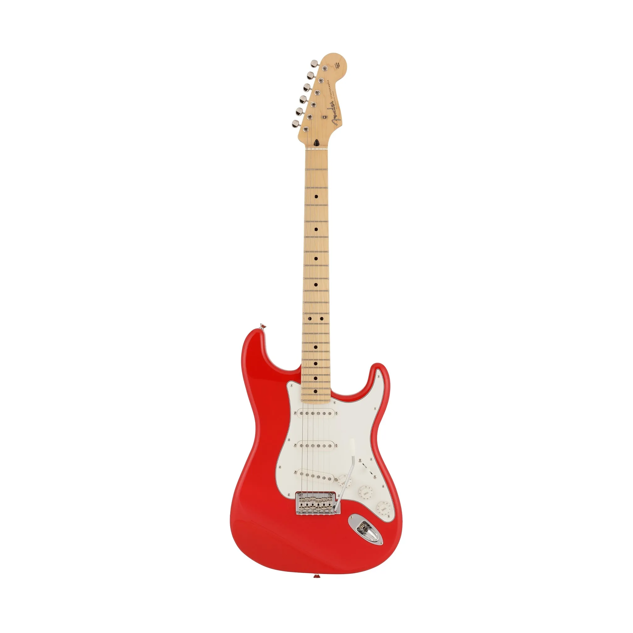 Fender Japan Hybrid II Stratocaster Electric Guitar, Maple FB, Modena Red