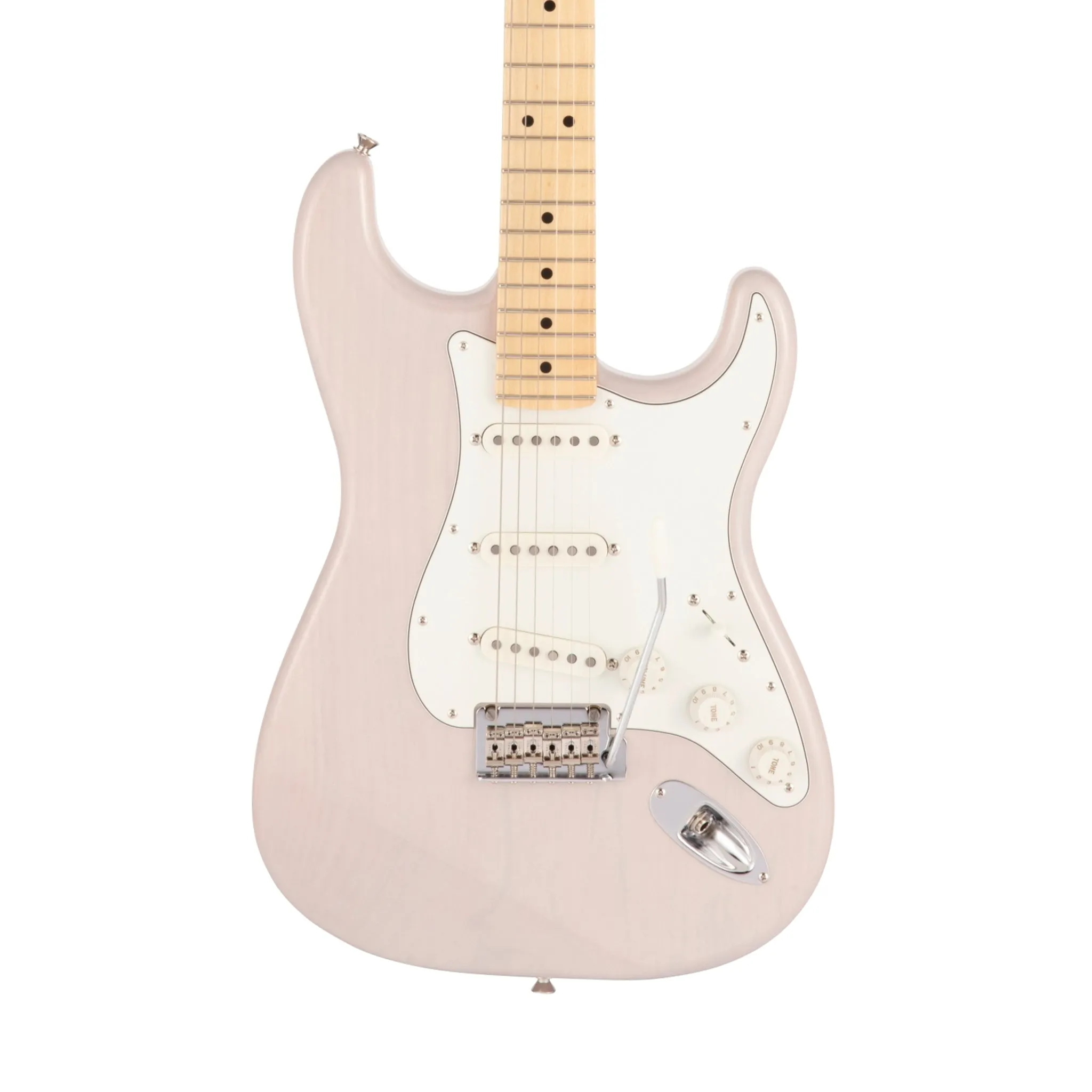 Fender Japan Hybrid II Stratocaster Electric Guitar, Maple FB, US Blonde