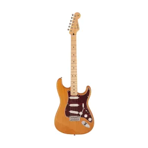 Fender Japan Hybrid II Stratocaster Electric Guitar, Maple FB, Vintage Natural