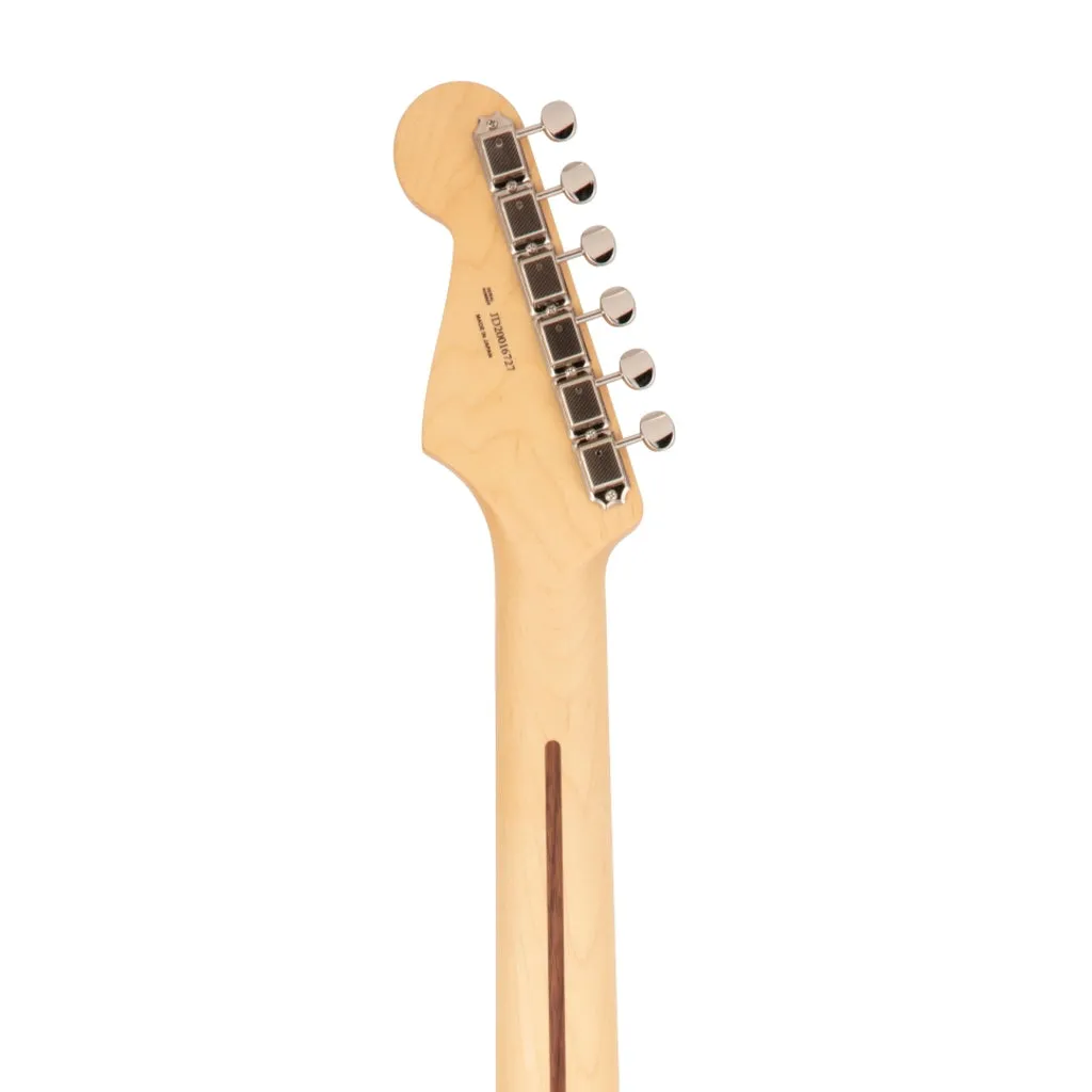Fender Japan Hybrid II Stratocaster Electric Guitar, RW FB, Black