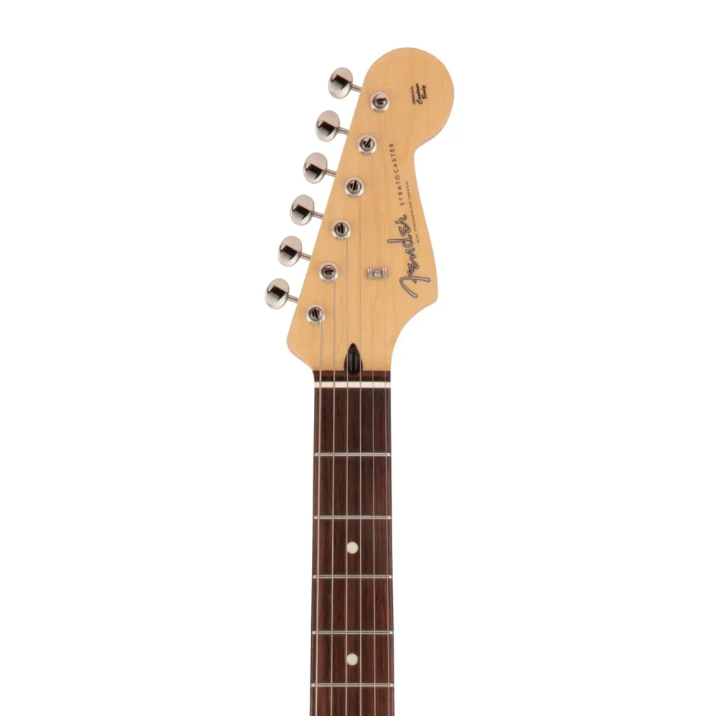 Fender Japan Hybrid II Stratocaster Electric Guitar, RW FB, Forest Blue