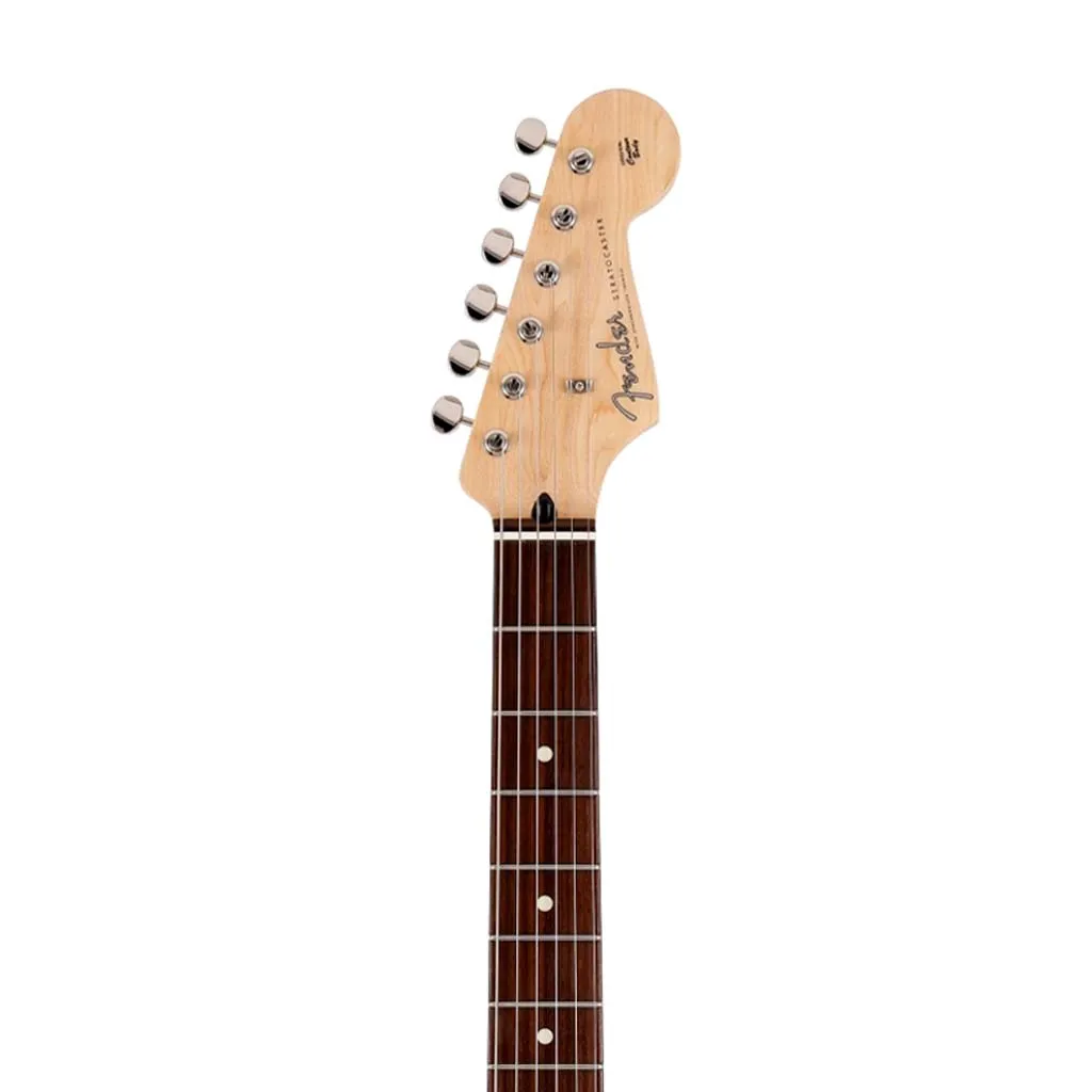 Fender Japan Hybrid II Stratocaster Electric Guitar, RW FB, Gun Metal Blue