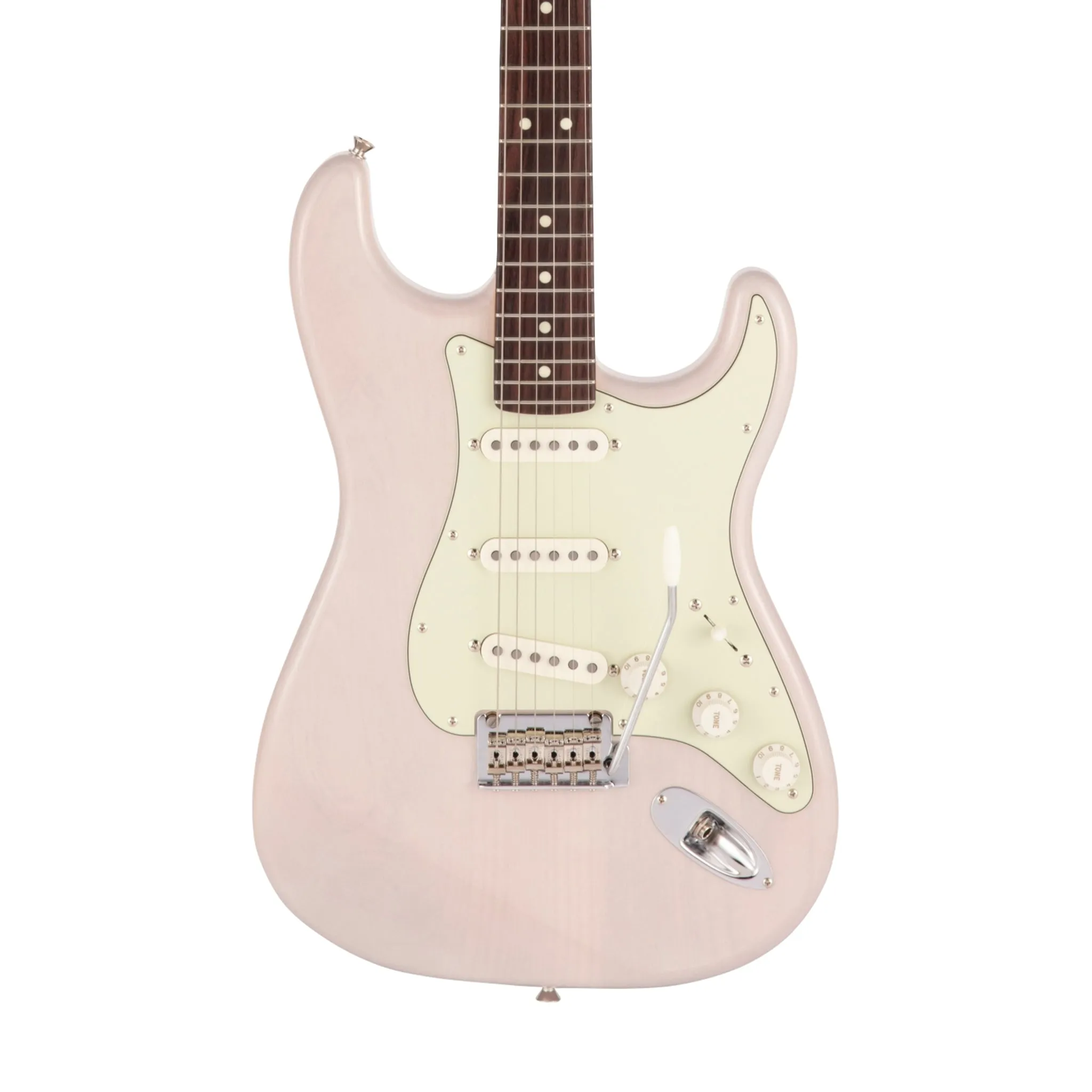 Fender Japan Hybrid II Stratocaster Electric Guitar, RW FB, US Blonde
