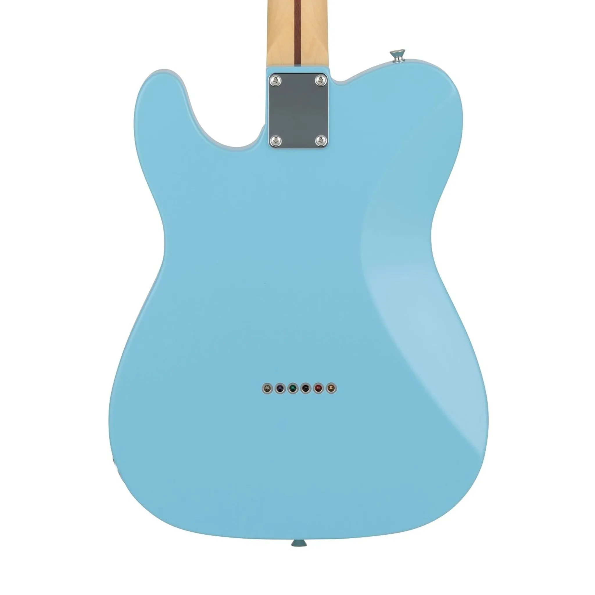 Fender Japan Hybrid II Telecaster Electric Guitar, Maple FB, Celeste Blue
