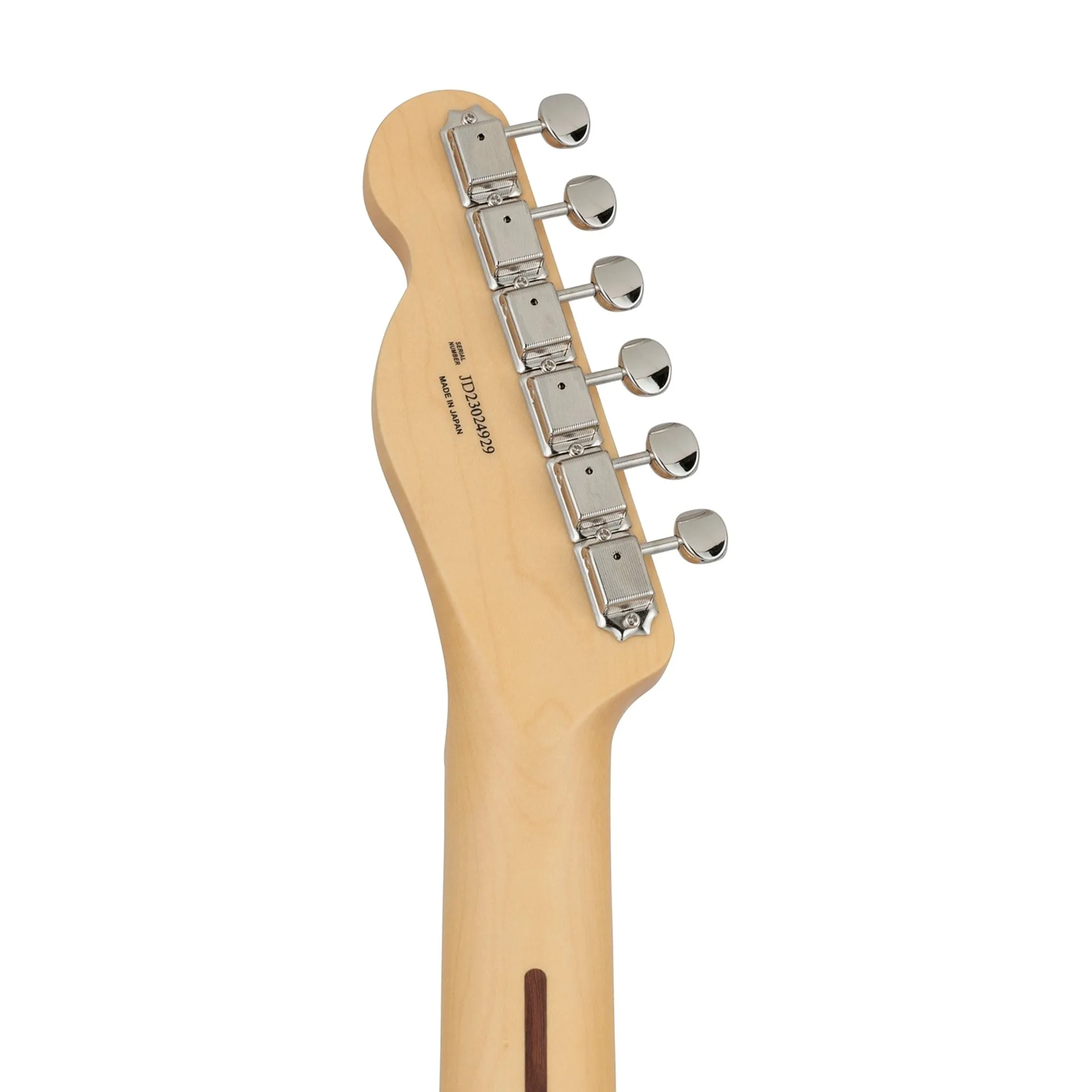 Fender Japan Hybrid II Telecaster Electric Guitar, Maple FB, Celeste Blue