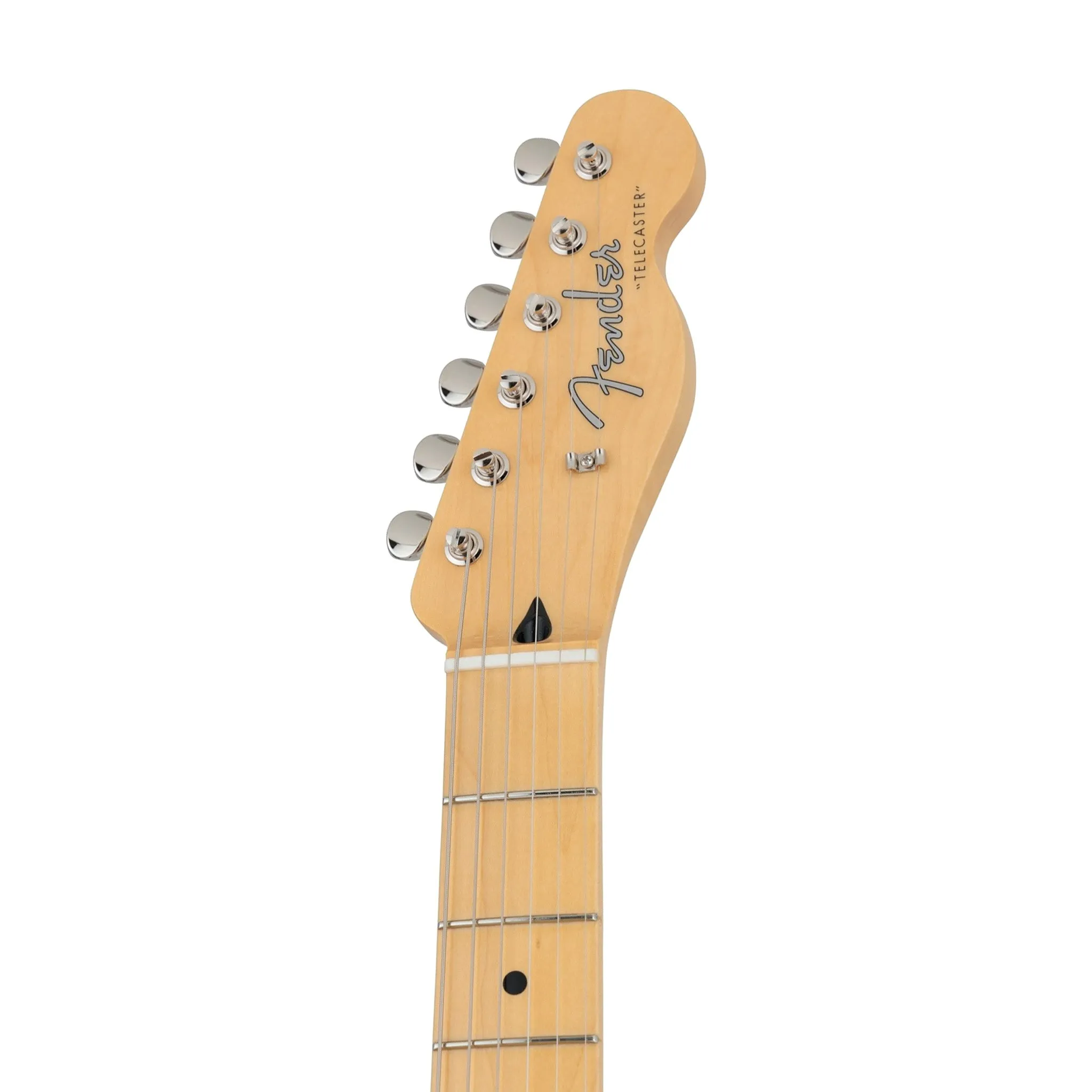 Fender Japan Hybrid II Telecaster Electric Guitar, Maple FB, Celeste Blue