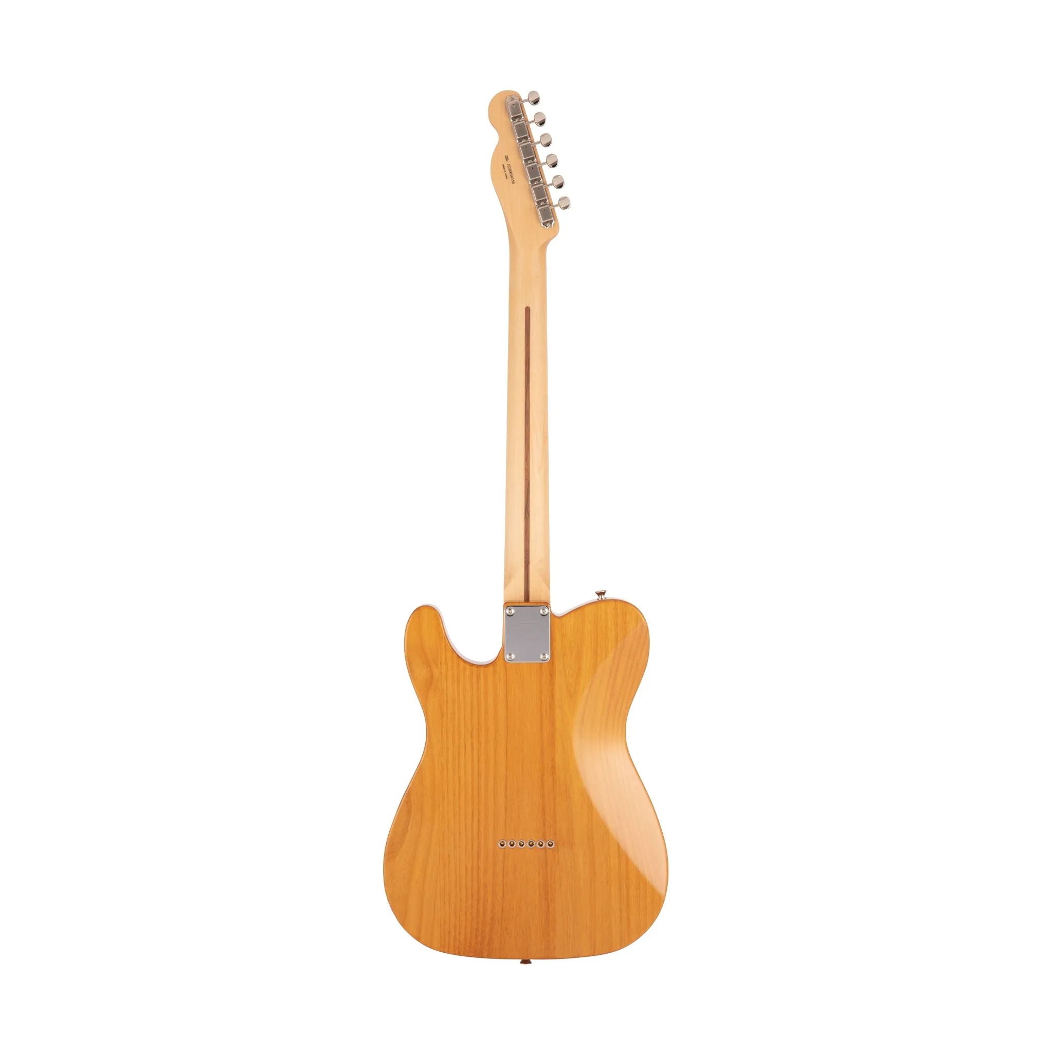 Fender Japan Hybrid II Telecaster Electric Guitar, Maple FB, Vintage Natural