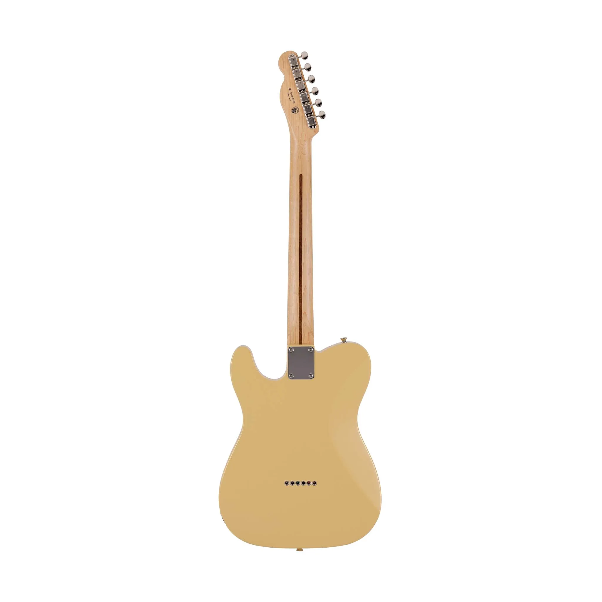 Fender Japan Hybrid II Telecaster Electric Guitar, Maple FB, Vintage White