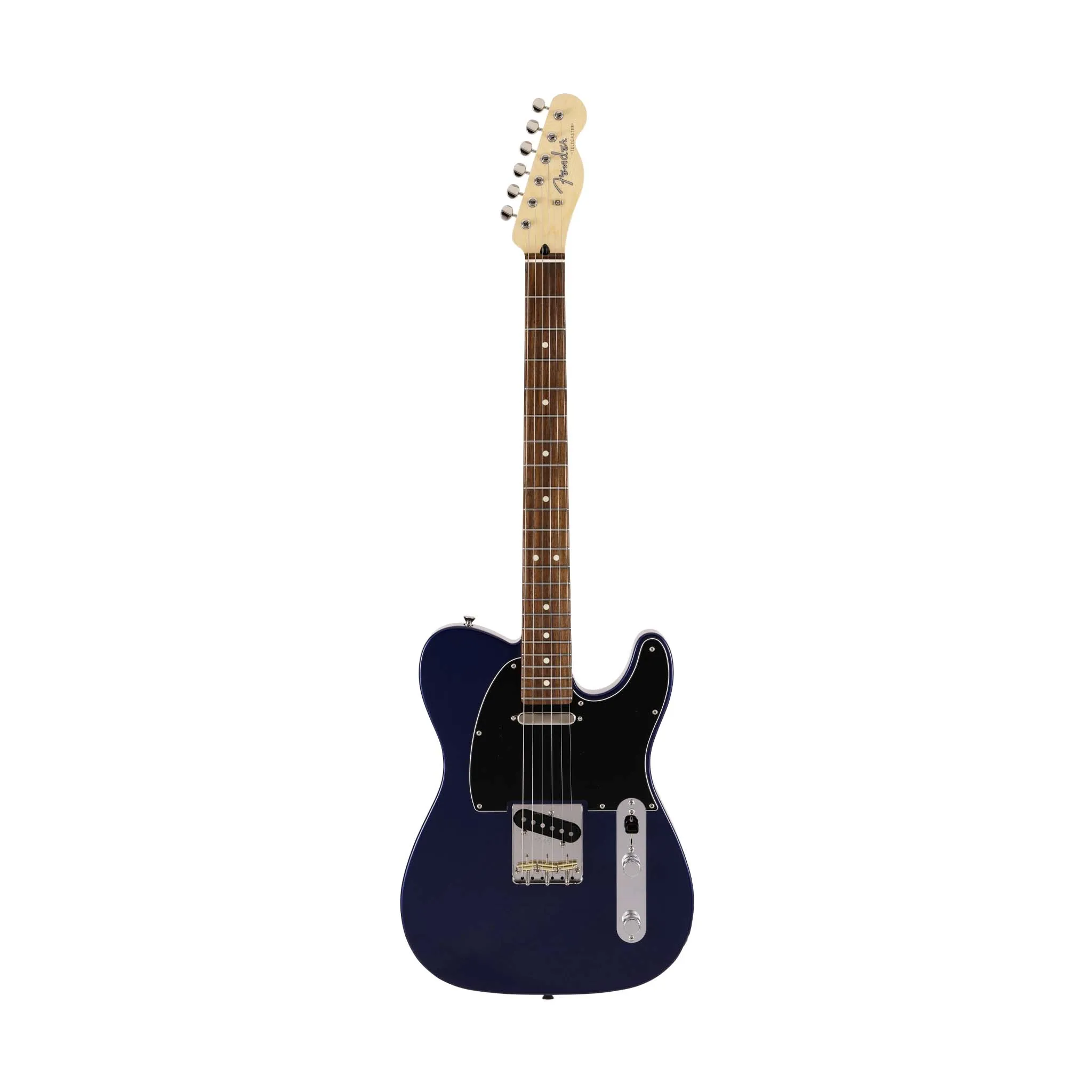 Fender Japan Hybrid II Telecaster Electric Guitar, RW FB, Azure Metallic
