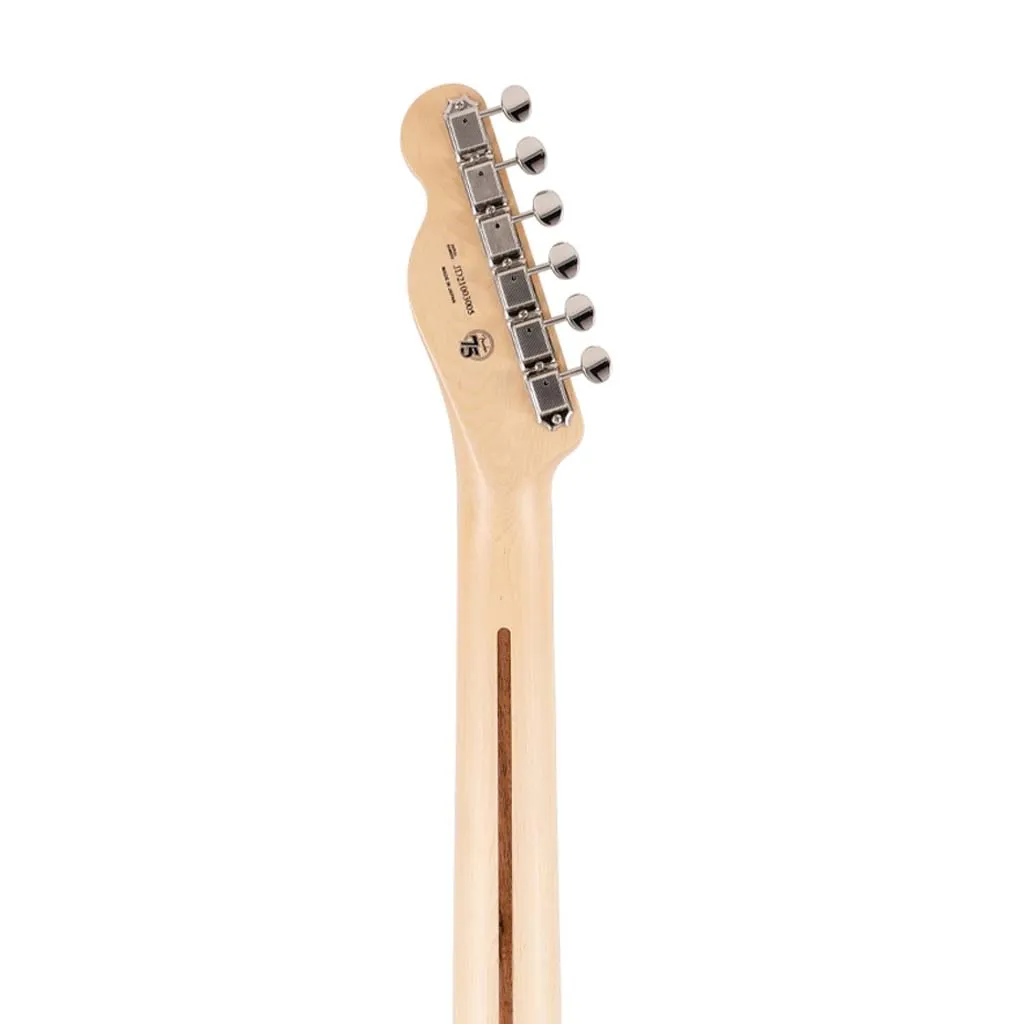 Fender Japan Hybrid II Telecaster Electric Guitar, RW FB, Azure Metallic