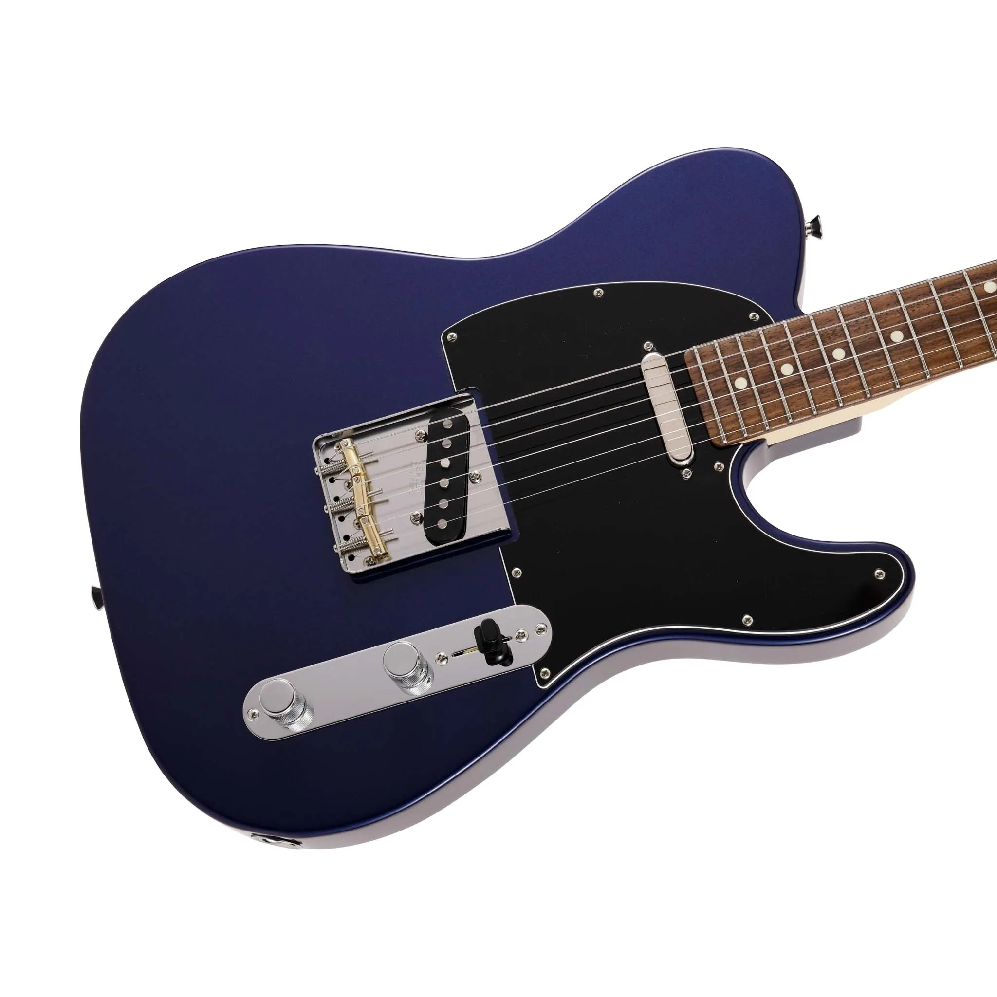 Fender Japan Hybrid II Telecaster Electric Guitar, RW FB, Azure Metallic