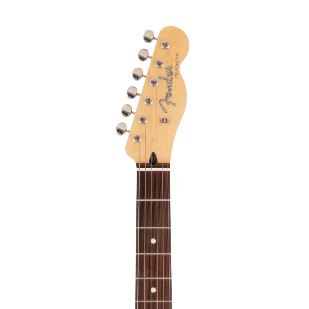 Fender Japan Hybrid II Telecaster Electric Guitar, RW FB, Black